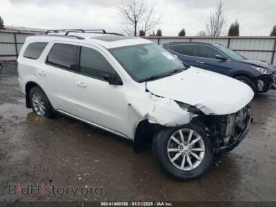 2017 Dodge DURANGO SXT AWD, белый — VIN 1C4RDJAG4HC871653, IAAI