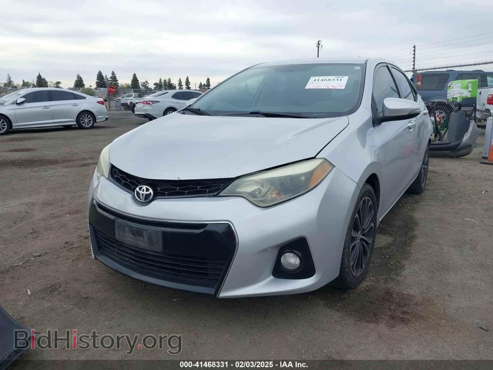 2015 TOYOTA COROLLA - VIN: 5YFBURHE5FP352104 - Фото 2