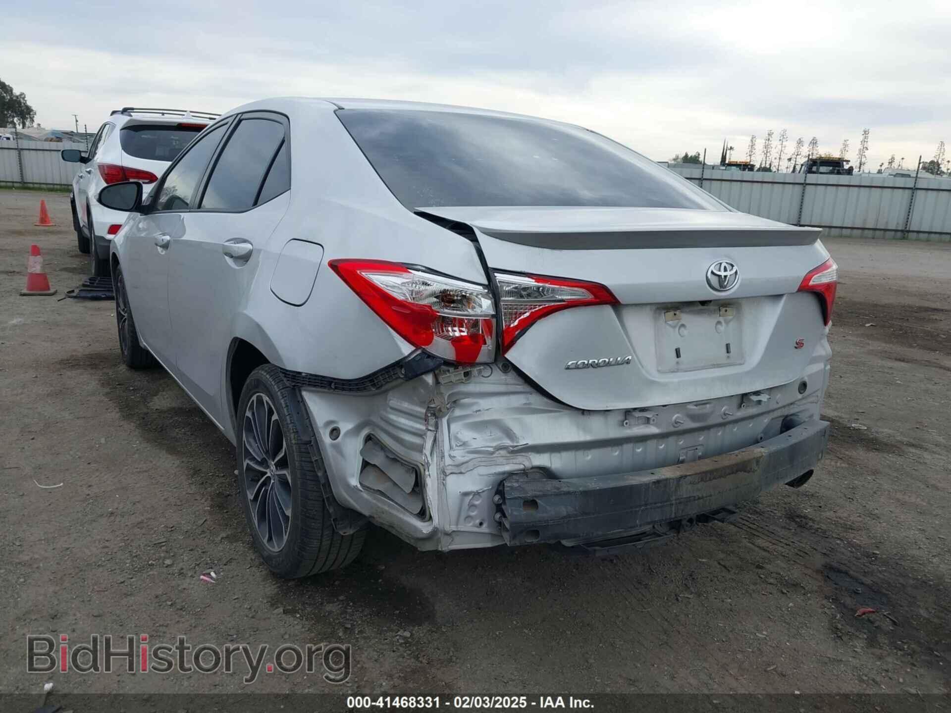 2015 TOYOTA COROLLA - VIN: 5YFBURHE5FP352104 - Фото 3