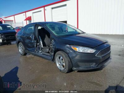 2017 Ford FOCUS S, черный — VIN 1FADP3E2XHL298923, IAAI