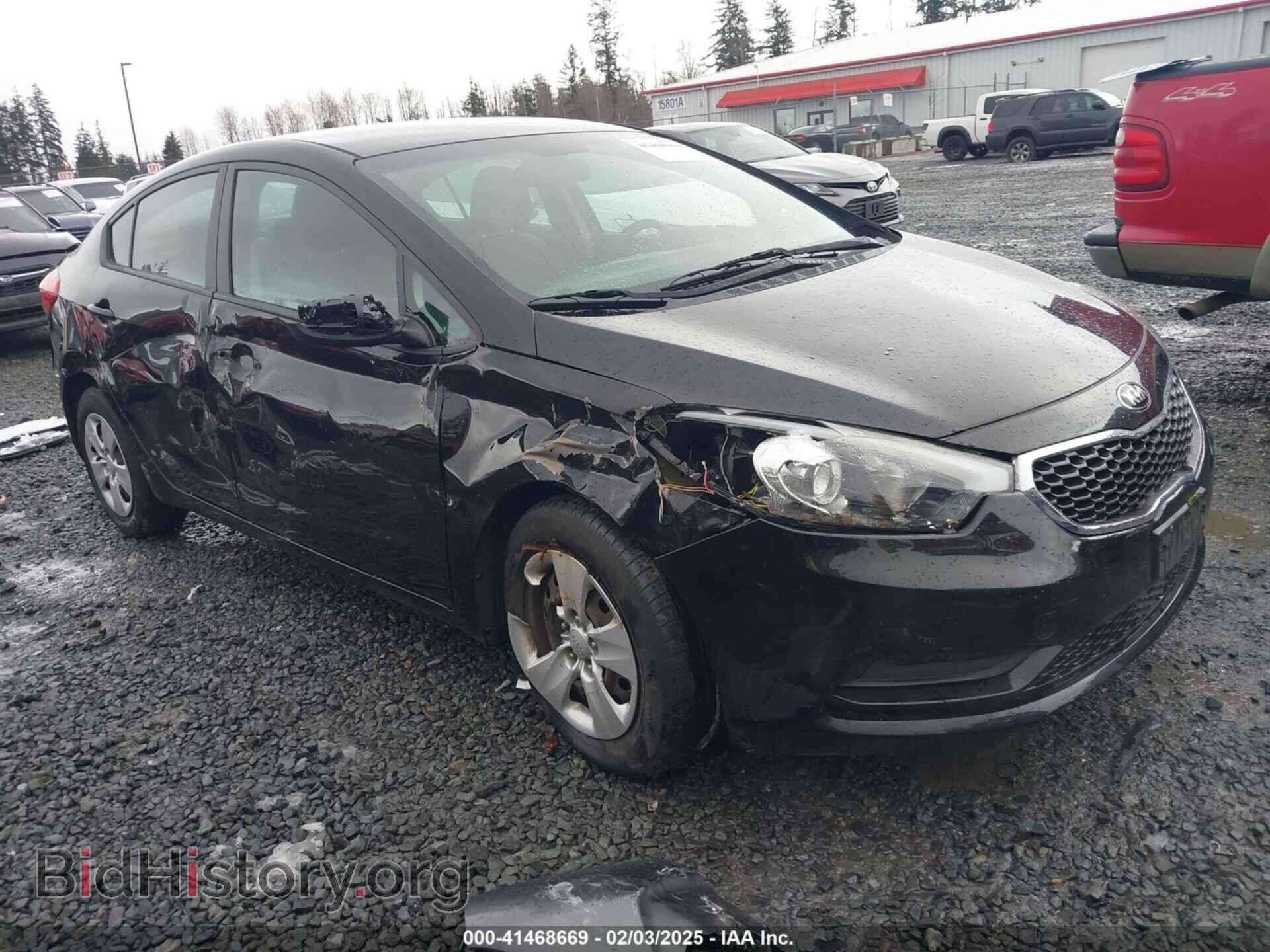 Photo KNAFK4A66G5510880 - KIA FORTE 2016