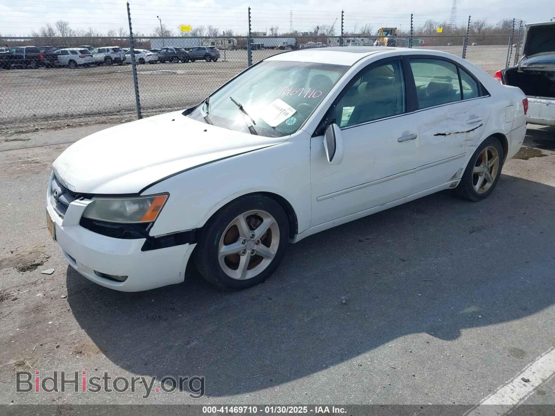 2007 HYUNDAI SONATA - VIN: 5NPEU46F87H257384 - Фото 2