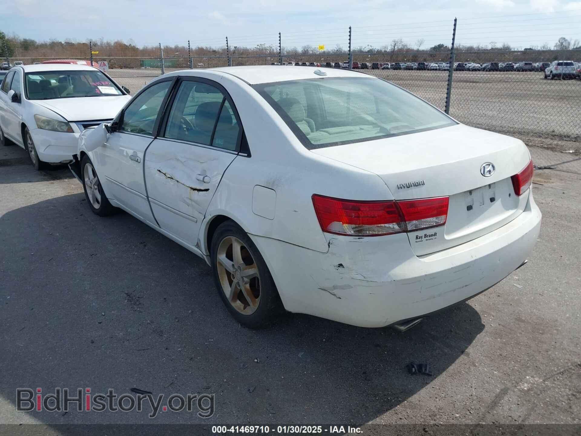 2007 HYUNDAI SONATA - VIN: 5NPEU46F87H257384 - Фото 3