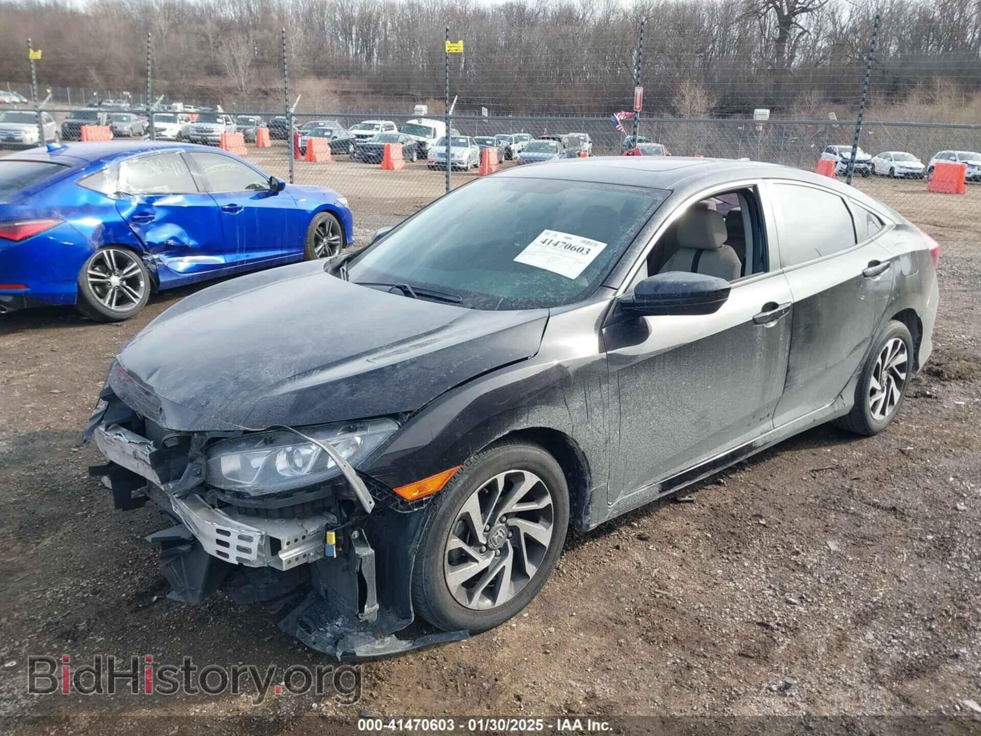 2017 HONDA CIVIC - VIN: 19XFC2F7XHE013553 - Фото 2