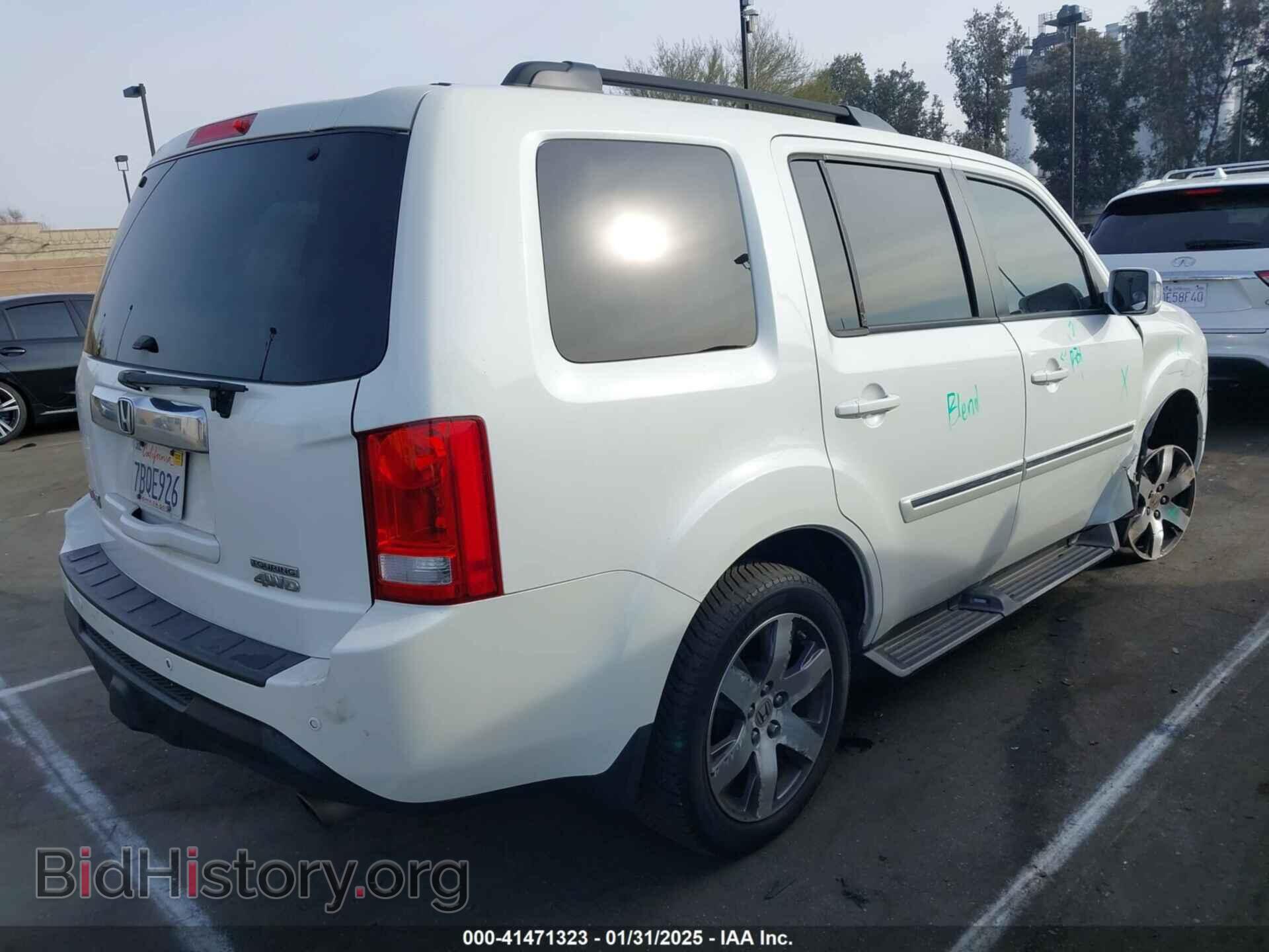 2013 HONDA PILOT - VIN: 5FNYF4H94DB019993 - Фото 4