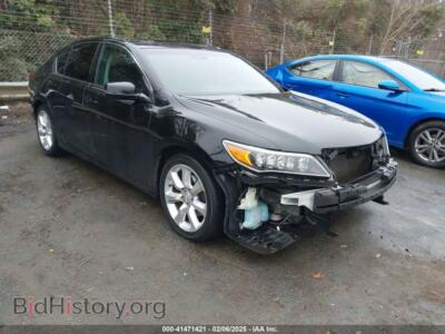 2014 Acura RLX, черный — VIN JH4KC1F38EC002414, IAAI