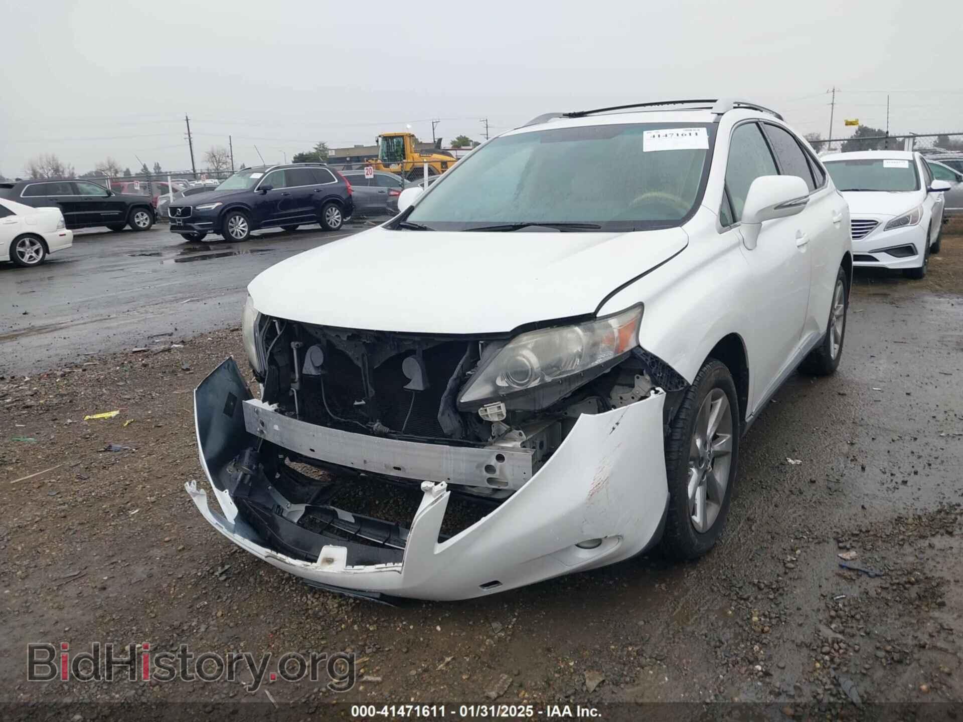 2012 LEXUS RX 350 - VIN: 2T2ZK1BA5CC079619 - Фото 2