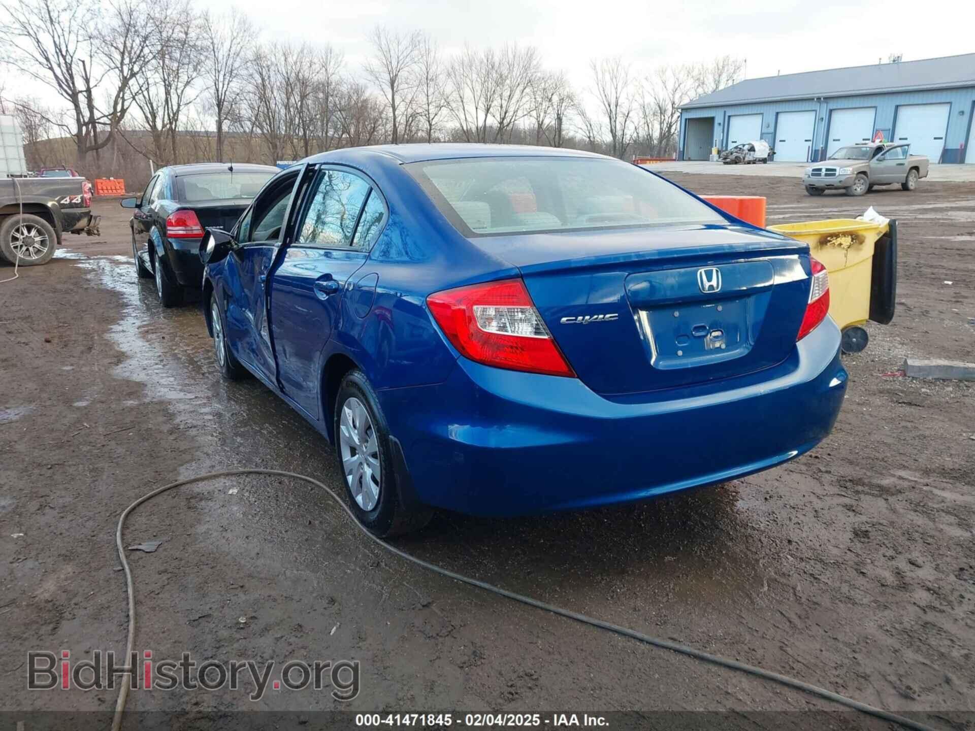 2012 HONDA CIVIC - VIN: 19XFB2F58CE018745 - Фото 3