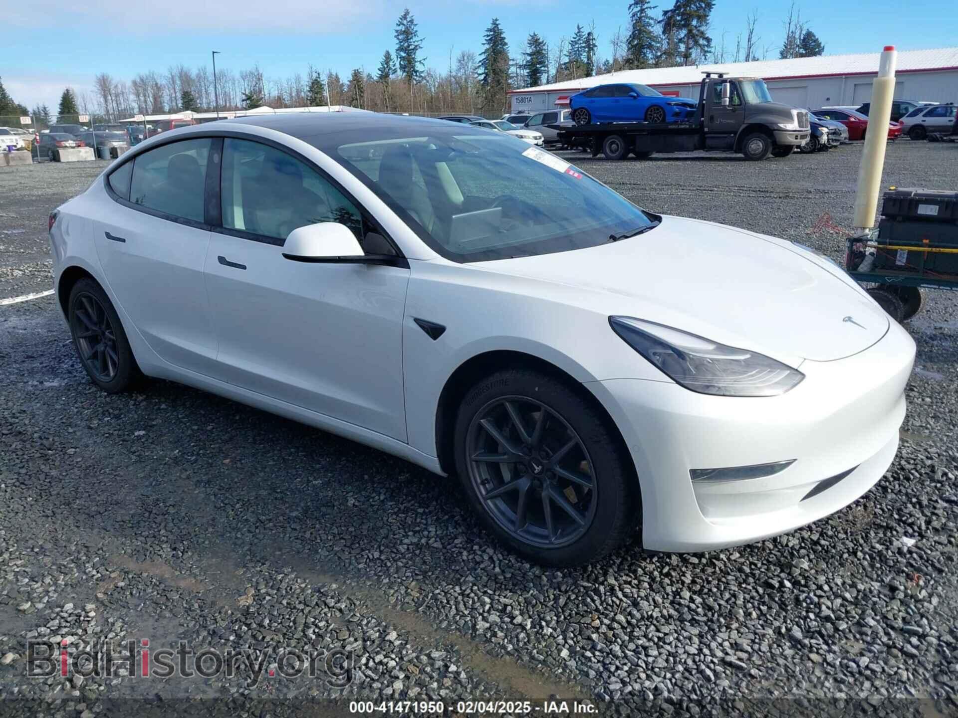 Photo 5YJ3E1EA4MF907895 - TESLA MODEL 3 2021