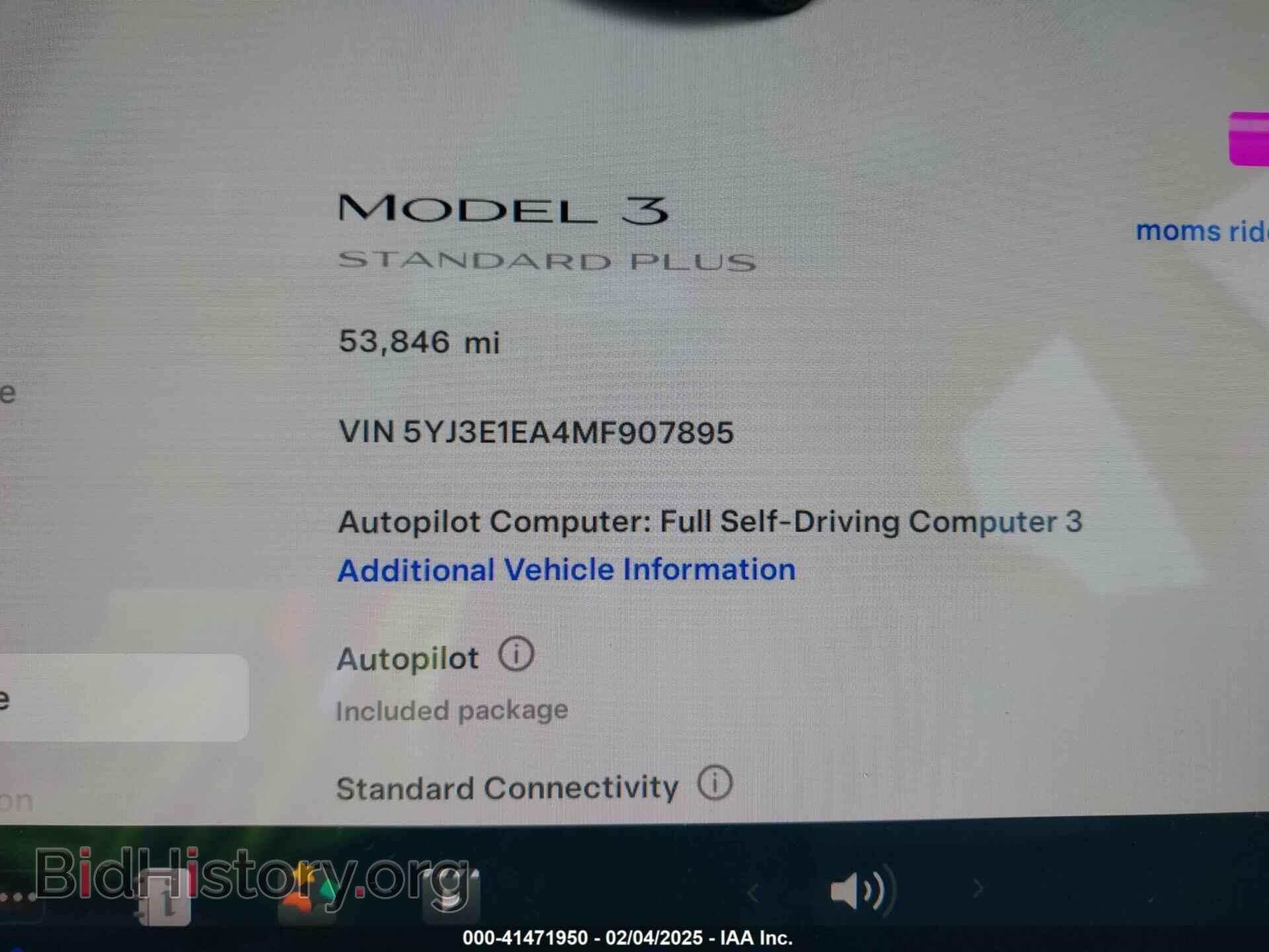 2021 TESLA MODEL 3 - VIN: 5YJ3E1EA4MF907895 - Фото 9