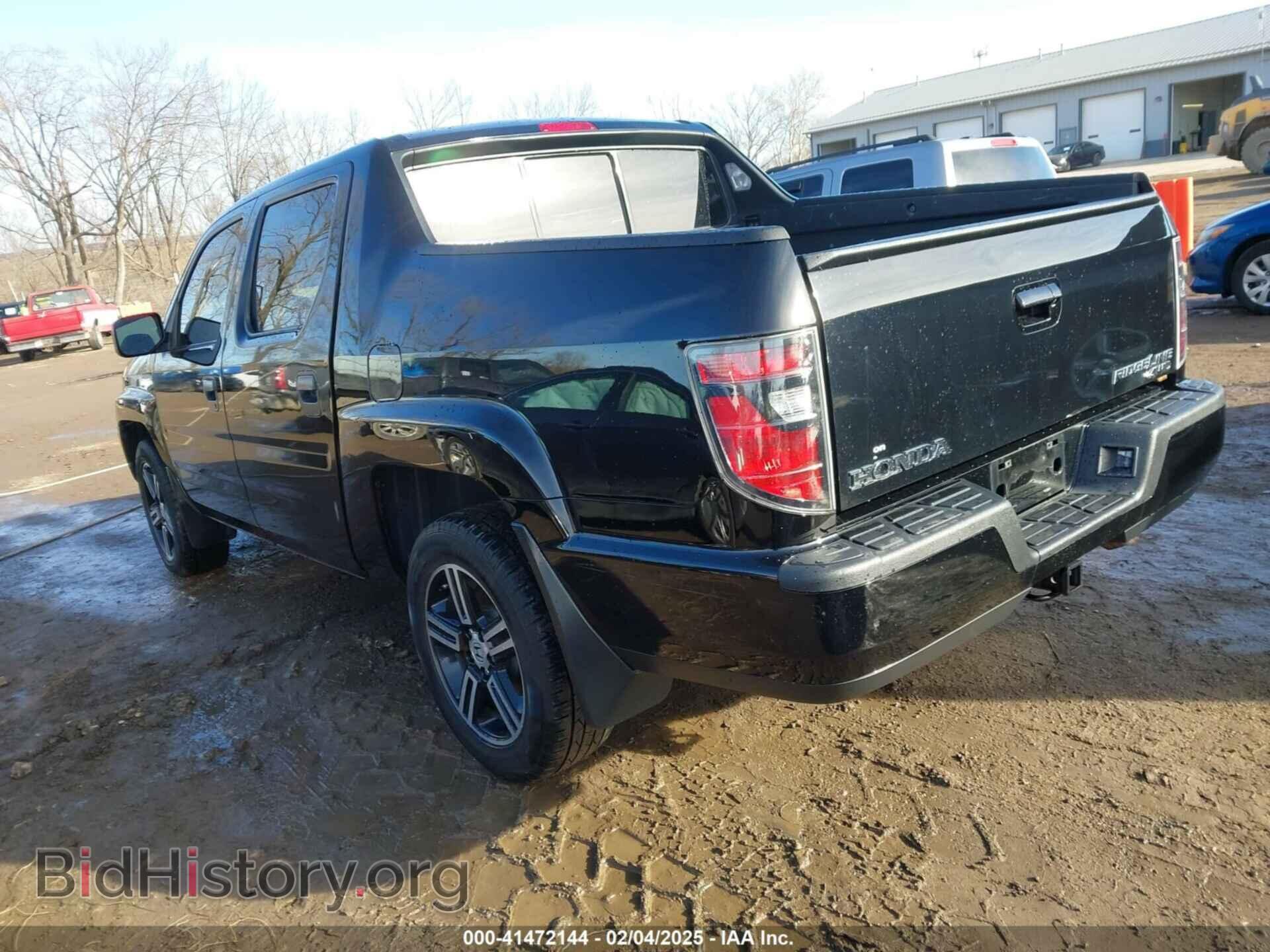 2014 HONDA RIDGELINE - VIN: 5FPYK1F77EB001654 - Фото 3