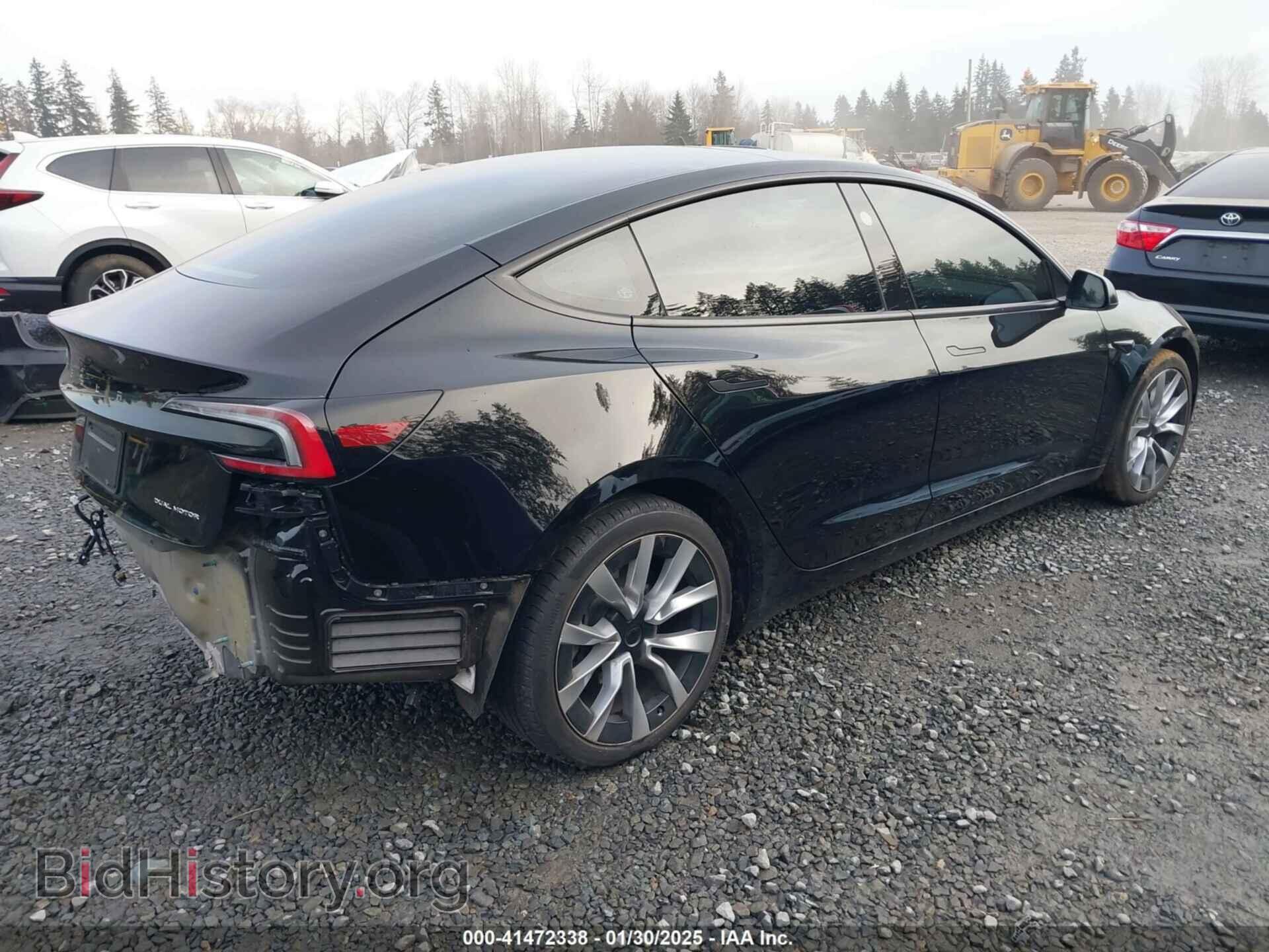 2024 TESLA MODEL 3 - VIN: 5YJ3E1EB3RF793632 - Фото 4
