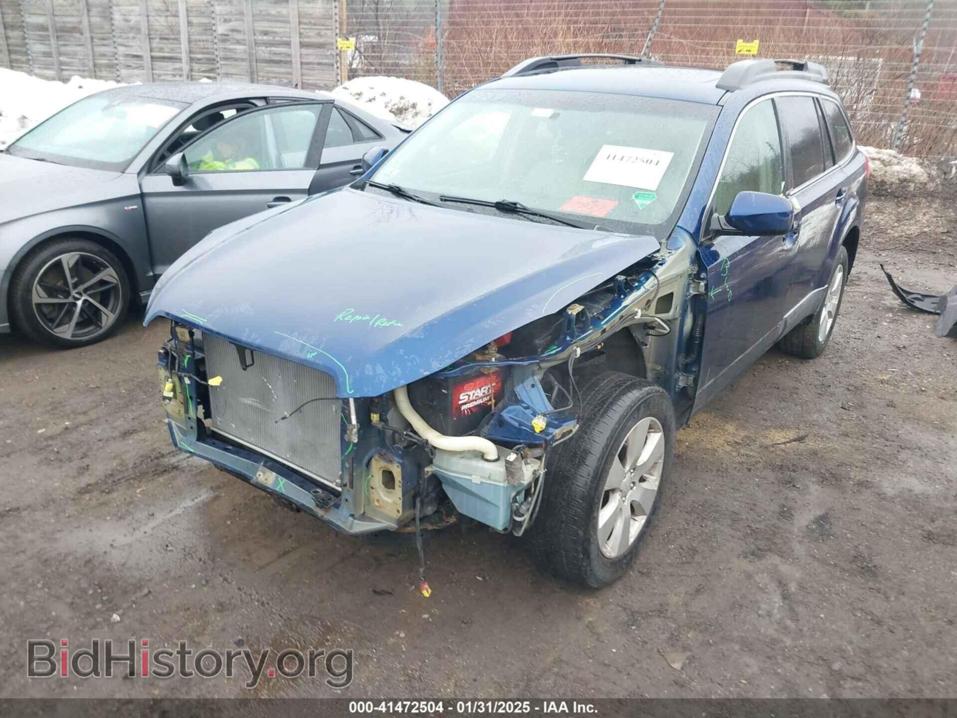 2011 SUBARU OUTBACK - VIN: 4S4BRBGCXB3313967 - Фото 2