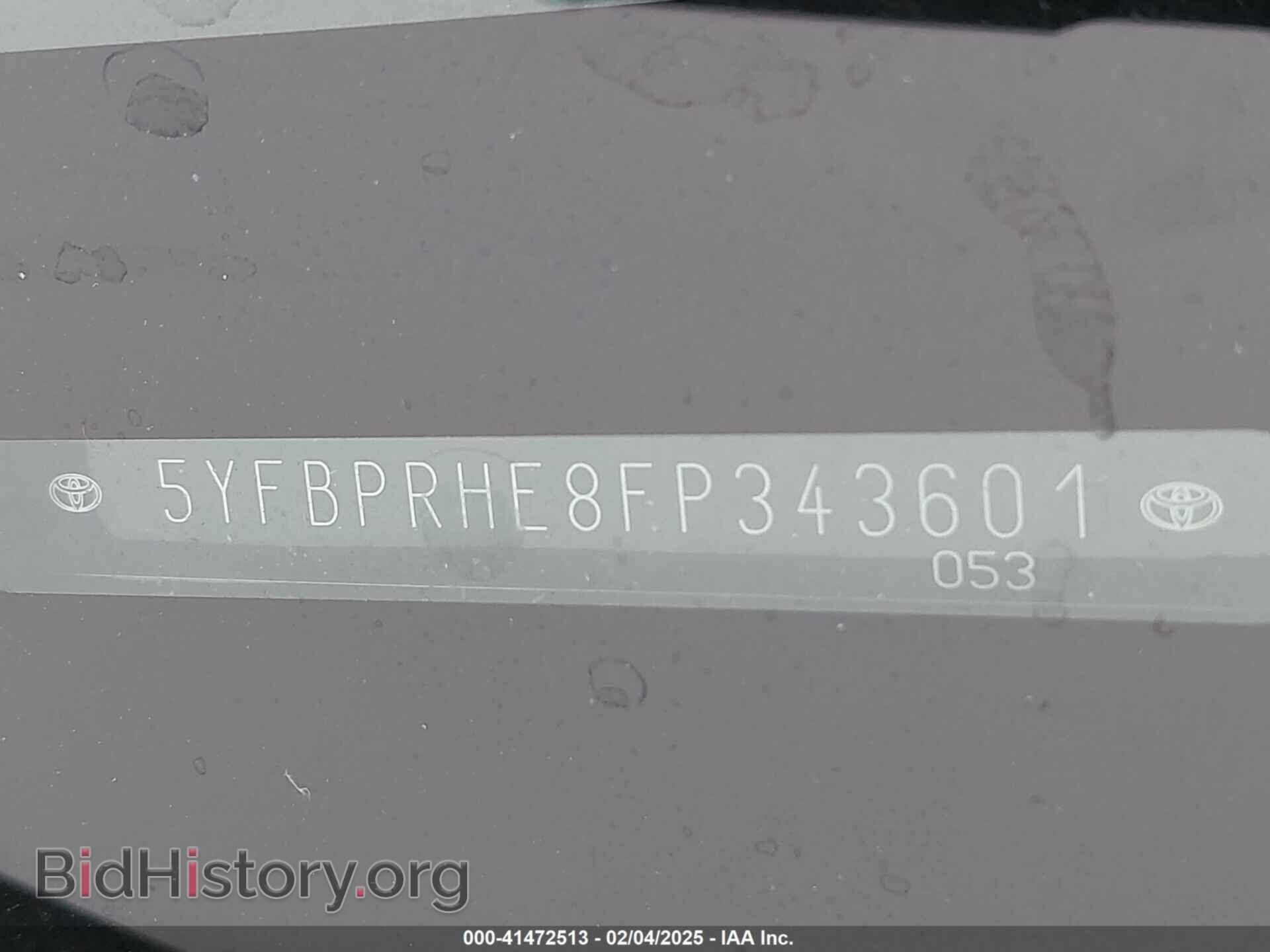 2015 TOYOTA COROLLA - VIN: 5YFBPRHE8FP343601 - Фото 18