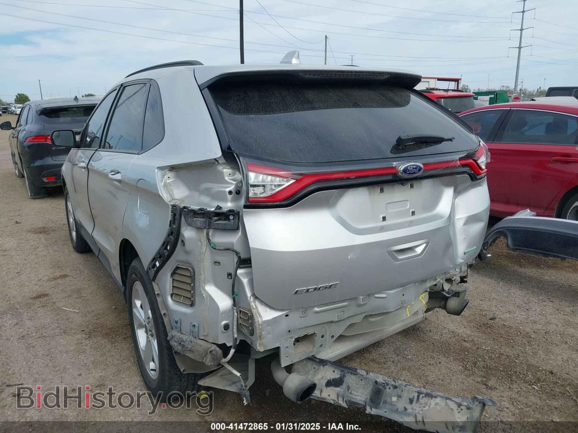 2015 FORD EDGE - VIN: 2FMTK3G94FBC11640 - Фото 3