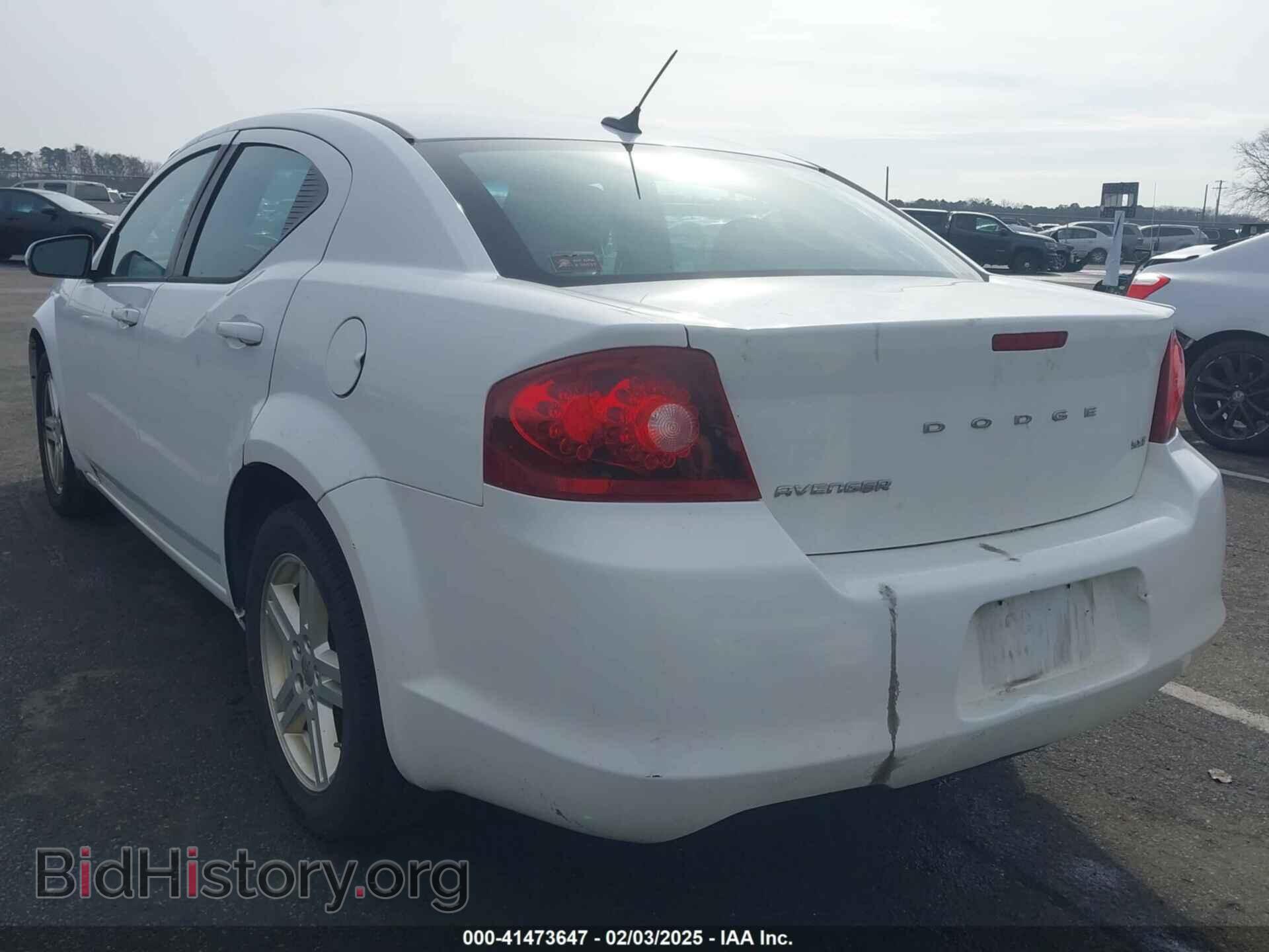 2012 DODGE AVENGER - VIN: 1C3CDZCB2CN237118 - Photo 3