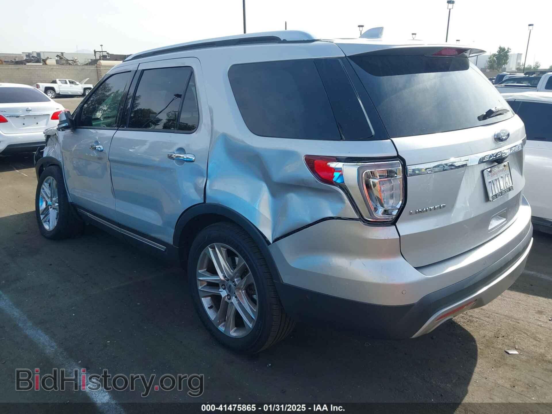 2017 FORD EXPLORER - VIN: 1FM5K7F84HGD42166 - Фото 3
