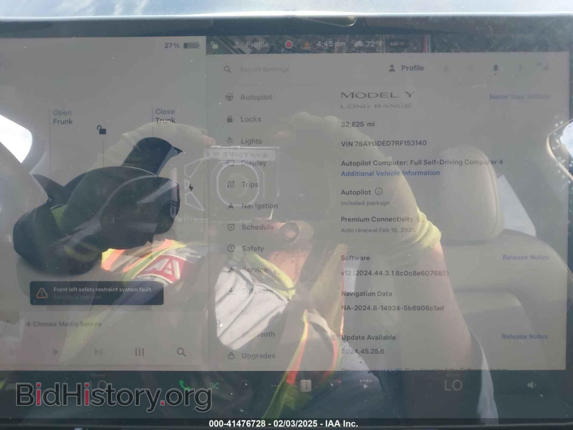 2024 TESLA MODEL Y - VIN: 7SAYGDED7RF153140 - Фото 7