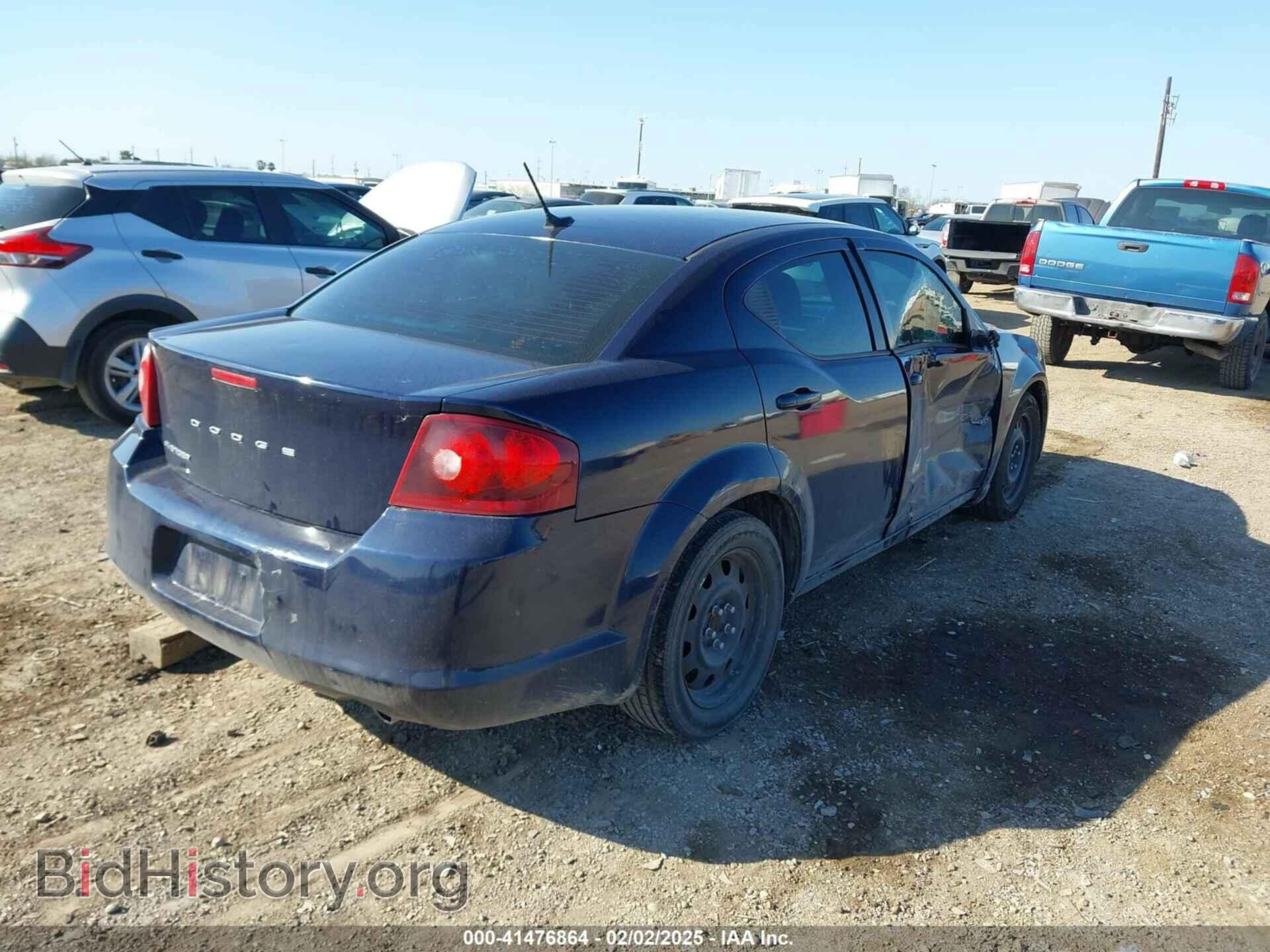 2014 DODGE AVENGER - VIN: 1C3CDZAG3EN188769 - Фото 4