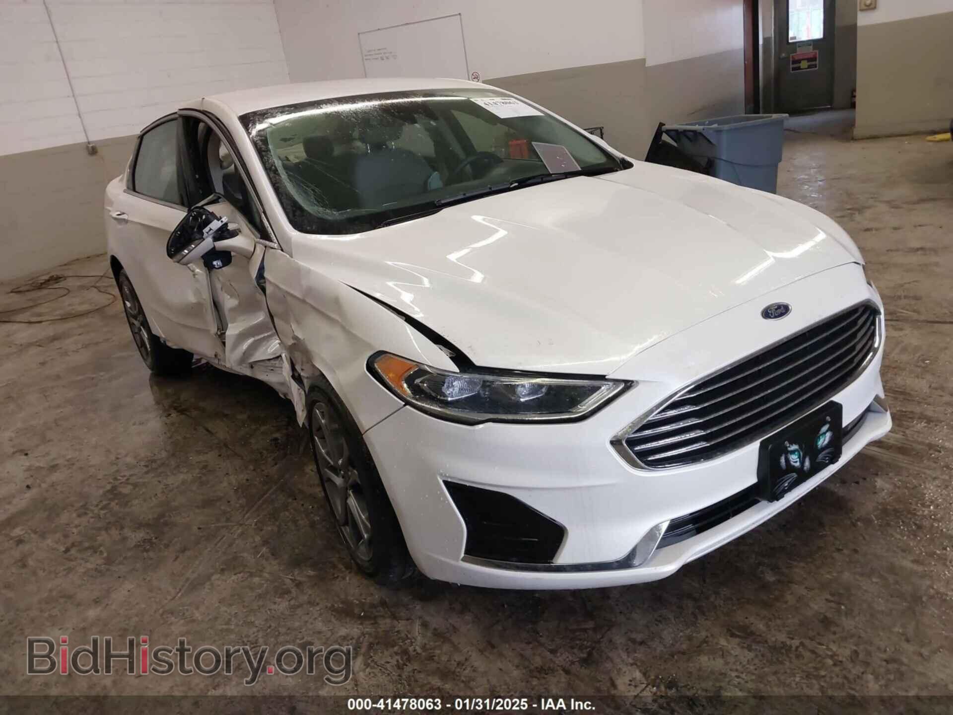 Photo 3FA6P0CD7KR162754 - FORD FUSION 2019