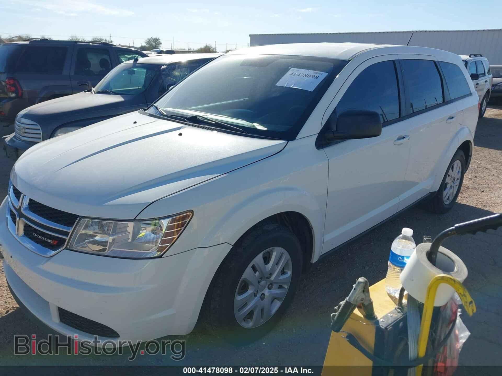 2014 DODGE JOURNEY - VIN: 3C4PDCAB9ET132575 - Фото 2