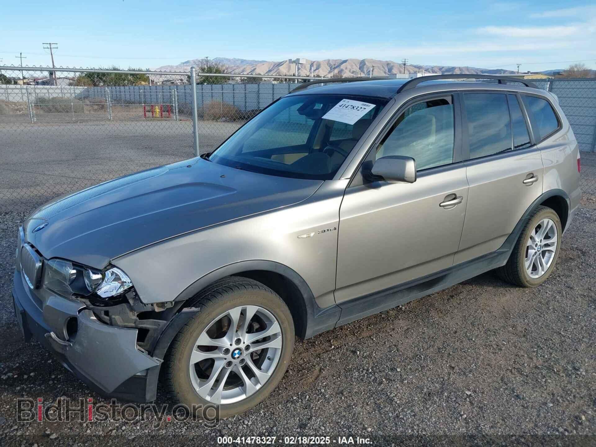 2007 BMW X3 - VIN: WBXPC93477WF18306 - Фото 2