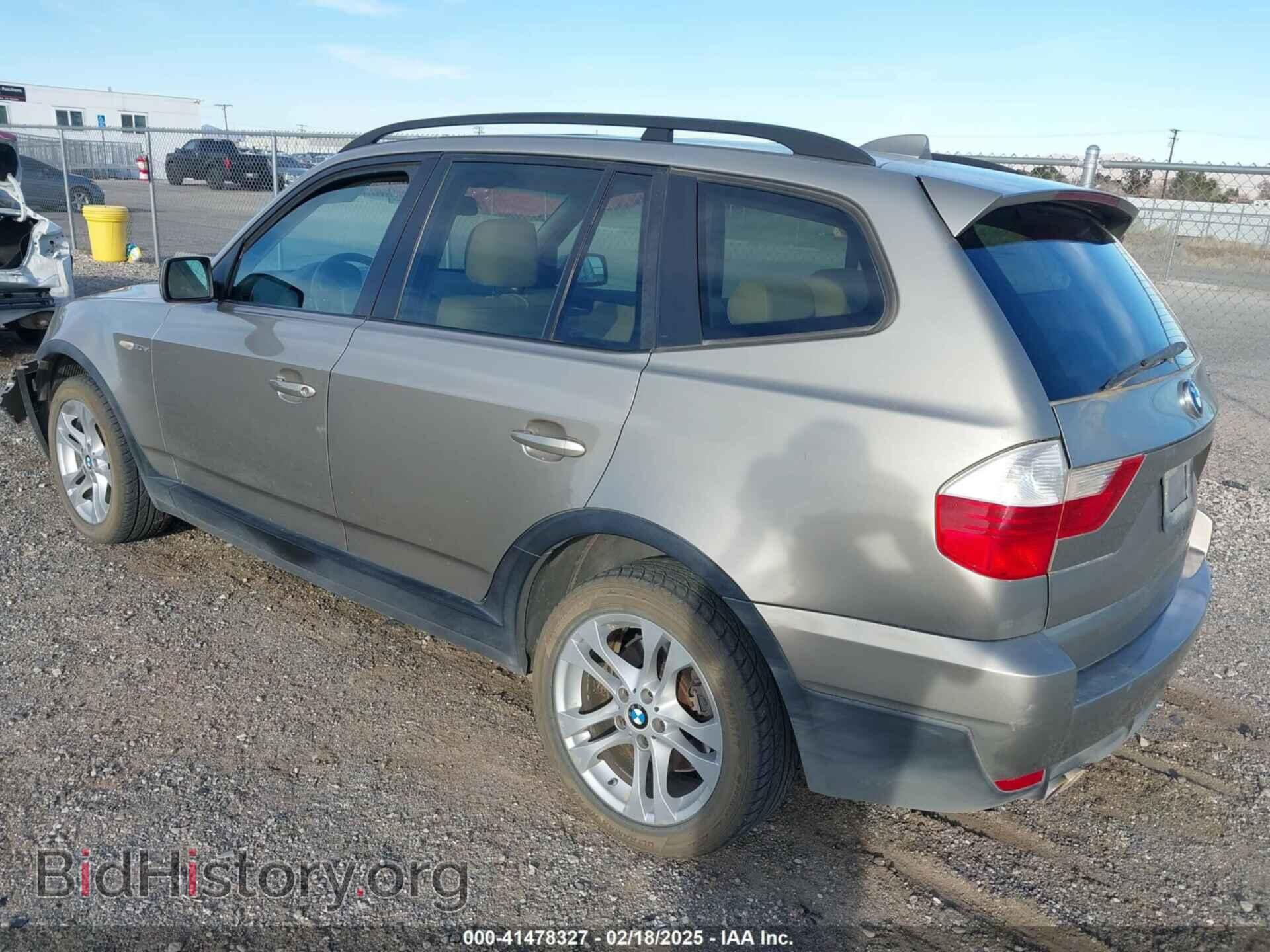 2007 BMW X3 - VIN: WBXPC93477WF18306 - Фото 3