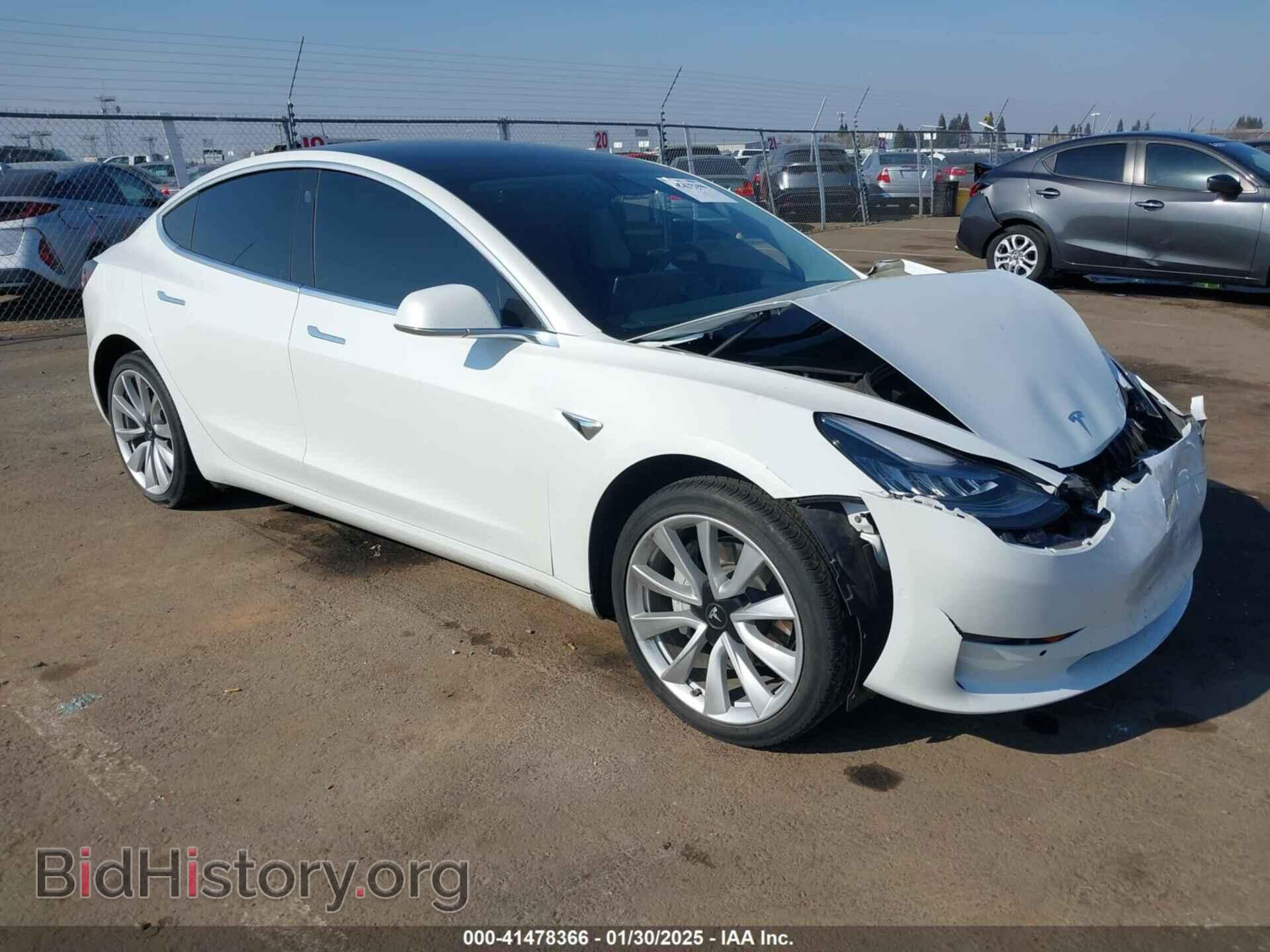 Фотография 5YJ3E1EA1KF417587 - TESLA MODEL 3 2019