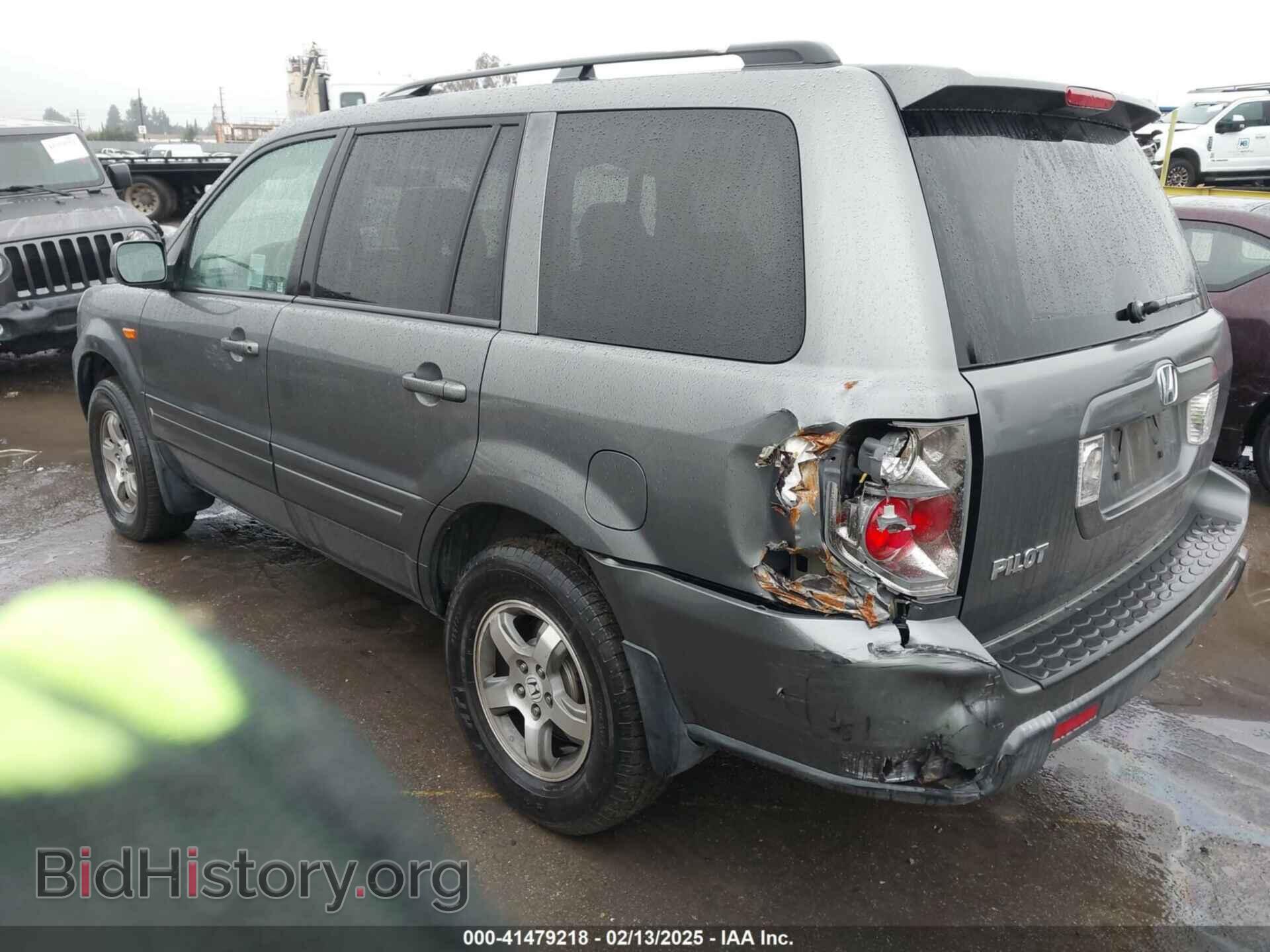 2007 HONDA PILOT - VIN: 5FNYF28617B024003 - Фото 3