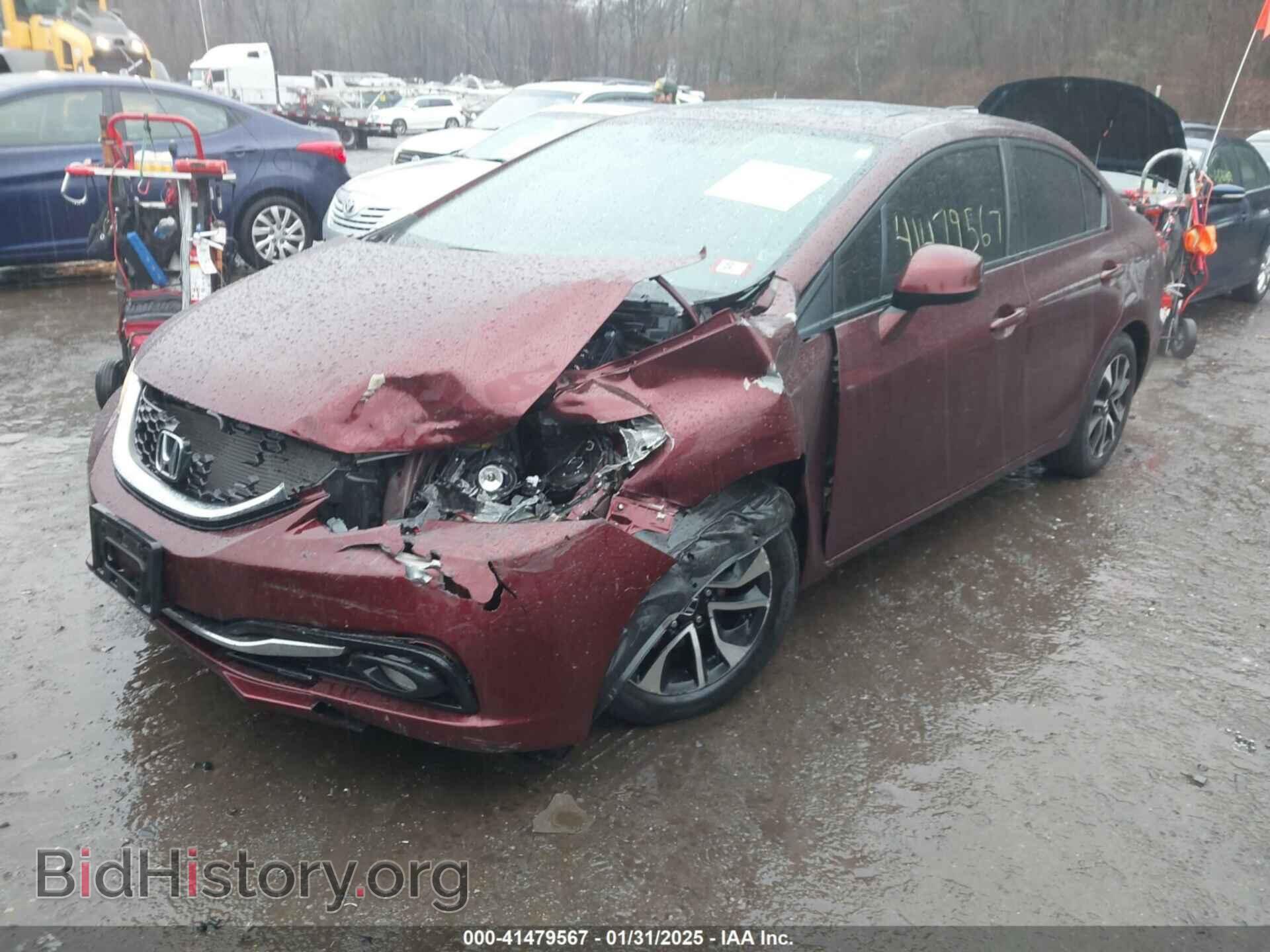 2013 HONDA CIVIC - VIN: 19XFB2F96DE008042 - Фото 2