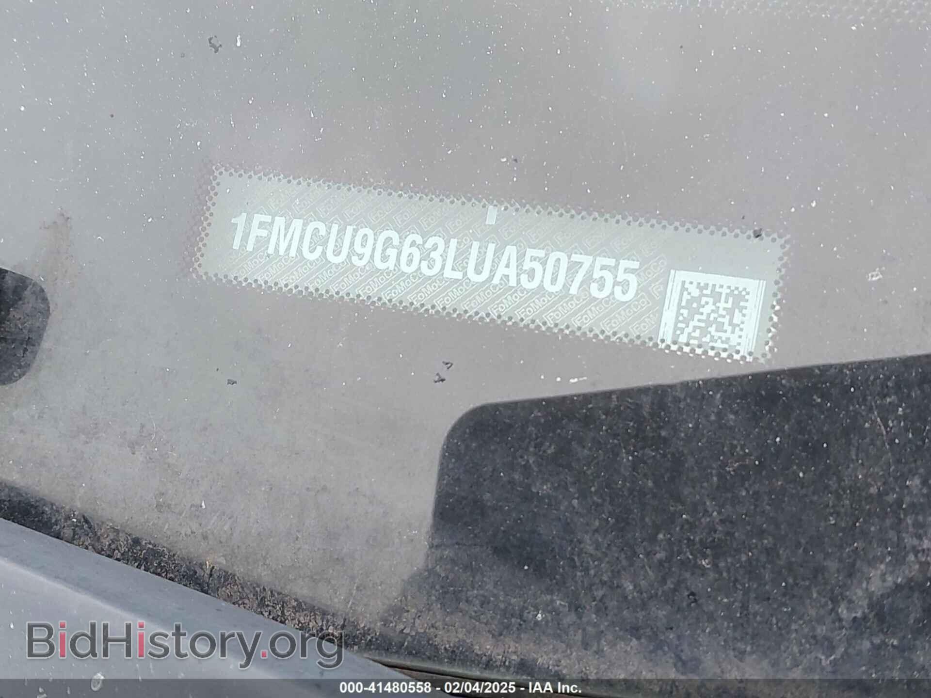 2020 FORD ESCAPE - VIN: 1FMCU9G63LUA50755 - Photo 9