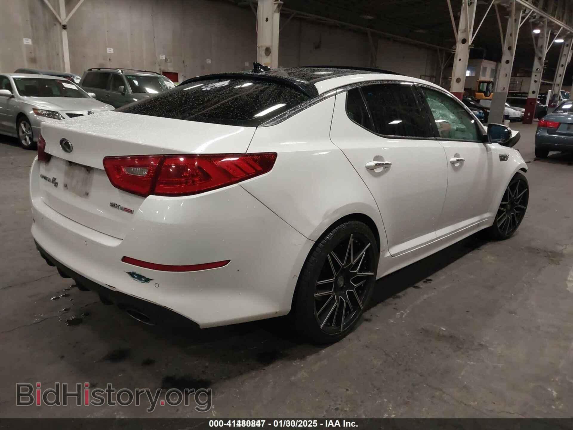 2015 KIA OPTIMA - VIN: 5XXGR4A68FG489768 - Фото 4