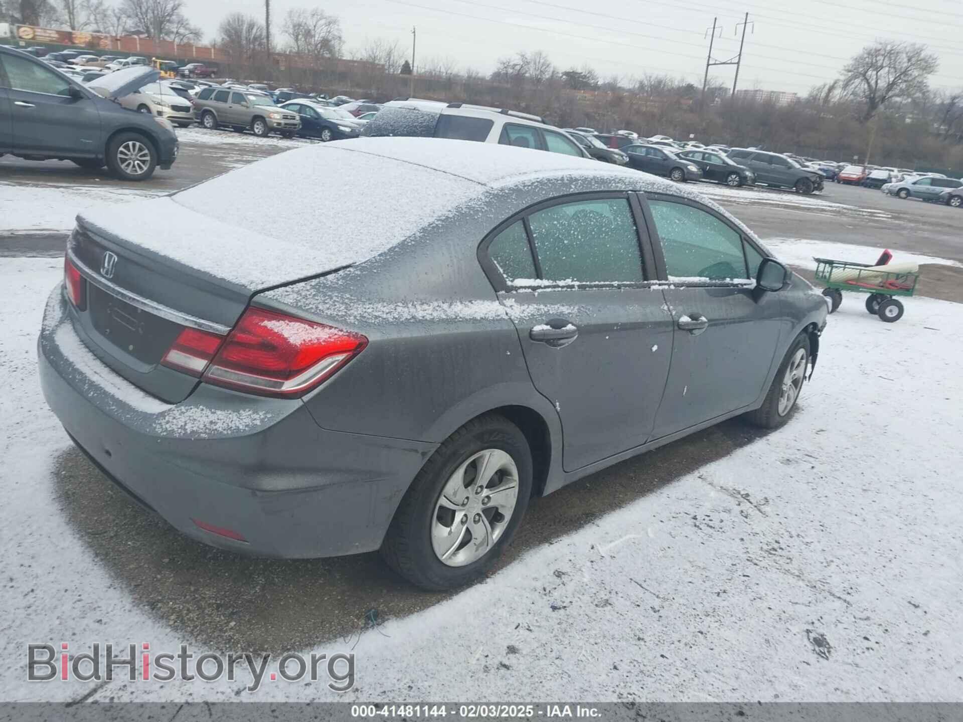 2013 HONDA CIVIC - VIN: 19XFB2F53DE245181 - Фото 4