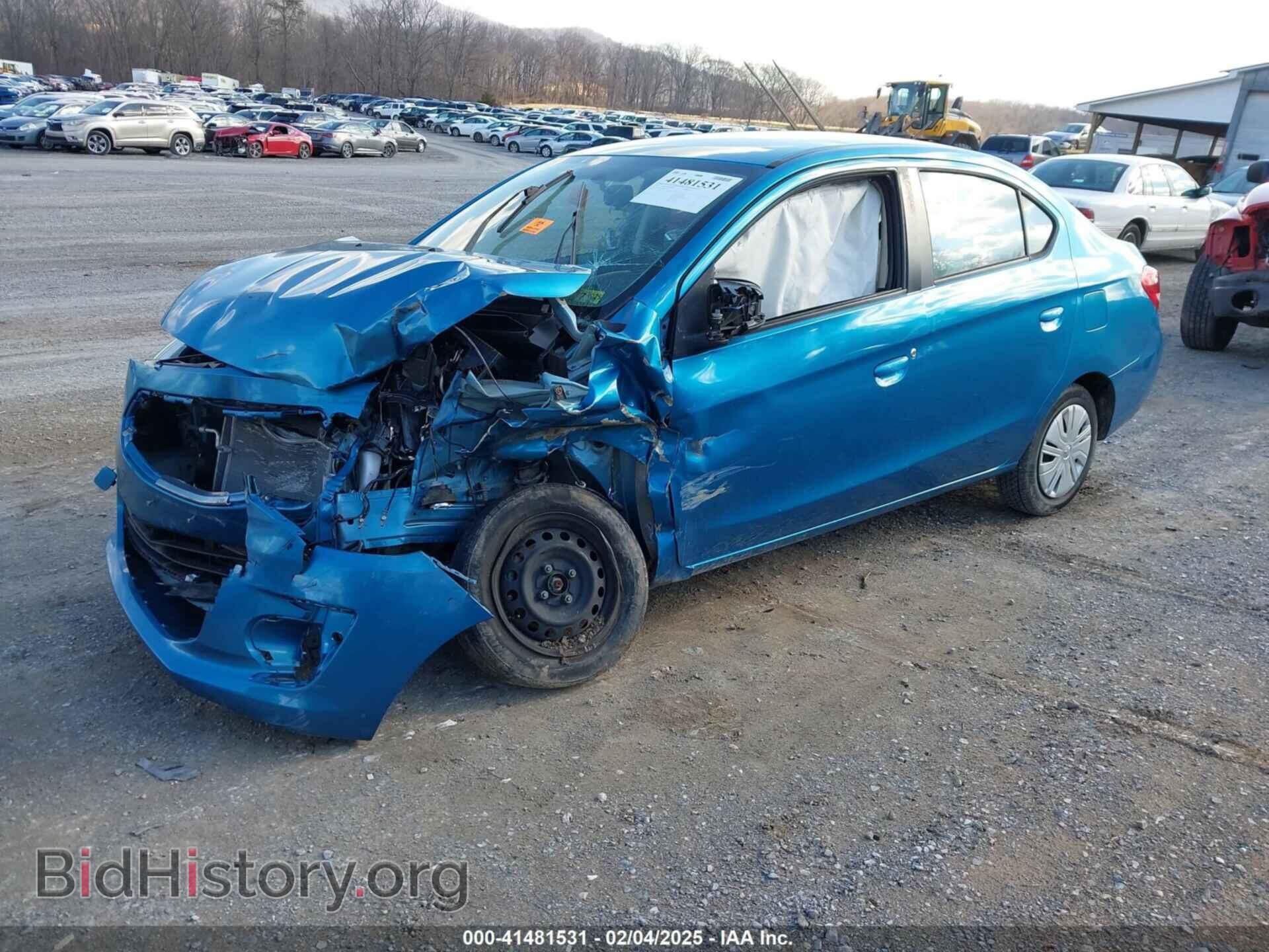 2017 MITSUBISHI MIRAGE G4 - VIN: ML32F3FJ9HHF12657 - Фото 2