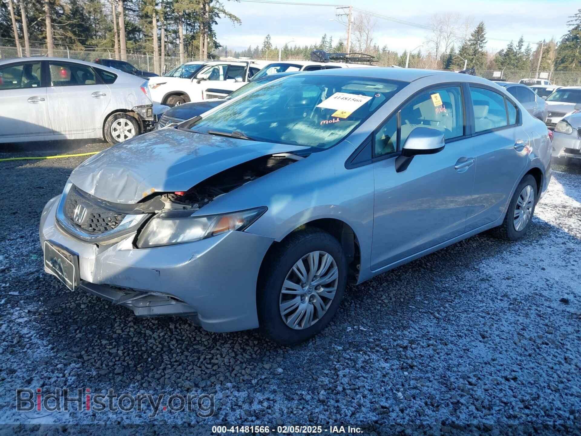 2013 HONDA CIVIC - VIN: 2HGFB2F57DH511503 - Фото 2