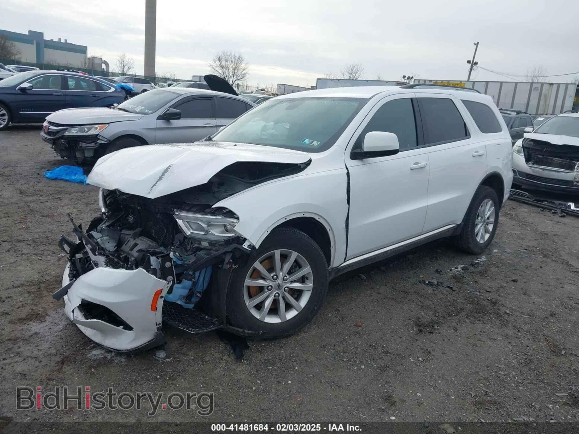 2022 DODGE DURANGO - VIN: 1C4RDJAGXNC194040 - Фото 2