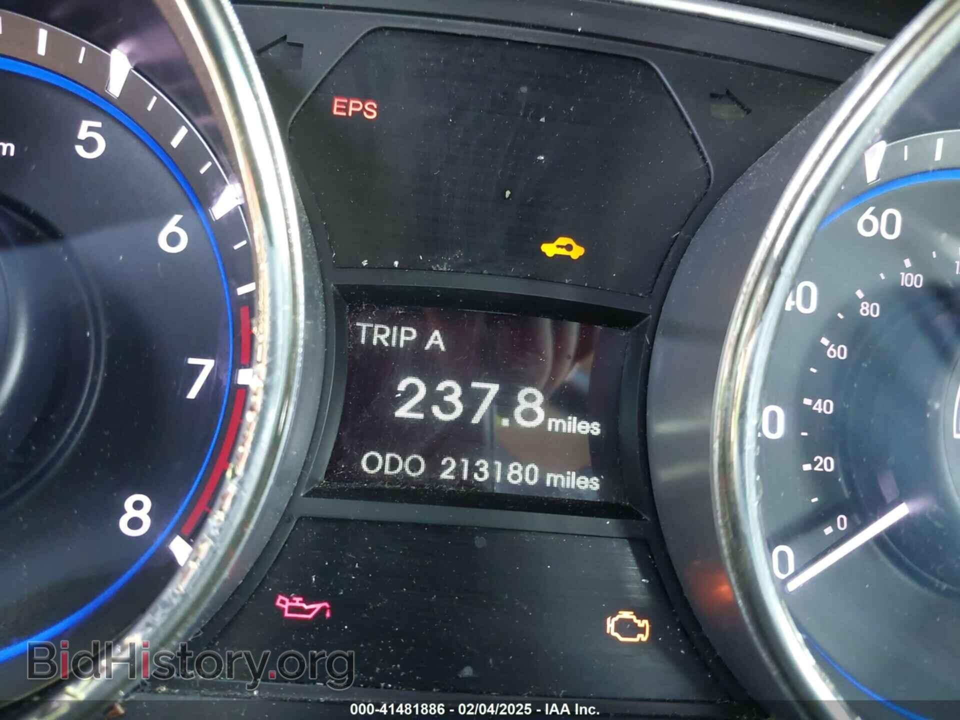2012 HYUNDAI SONATA - VIN: 5NPEC4AB7CH426974 - Фото 7