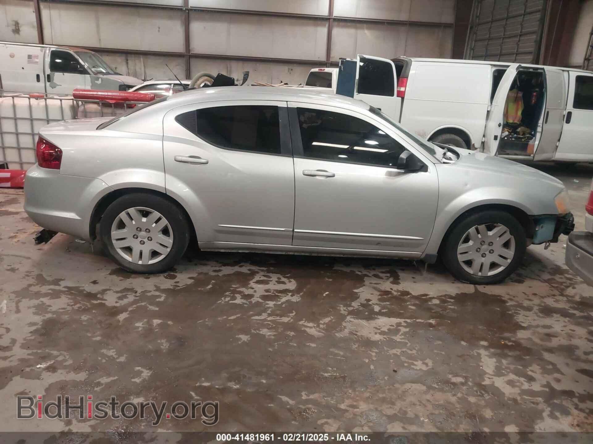 Photo 1C3CDZAB5CN134018 - DODGE AVENGER 2012
