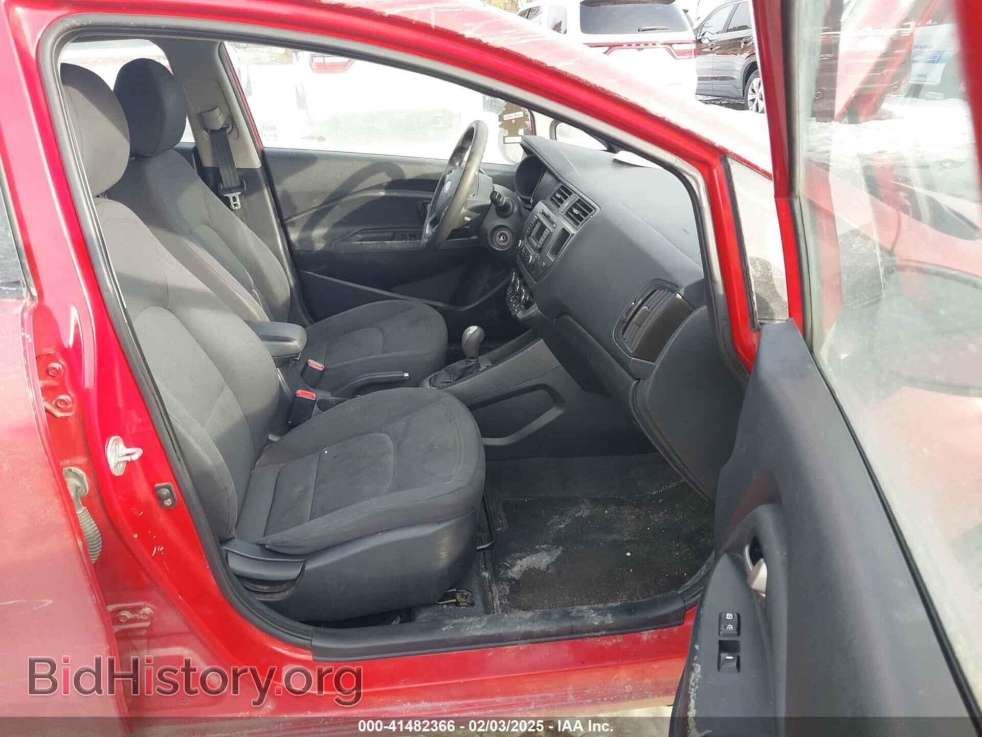 2012 KIA RIO5 - VIN: KNADN5A31C6011371 - Фото 5