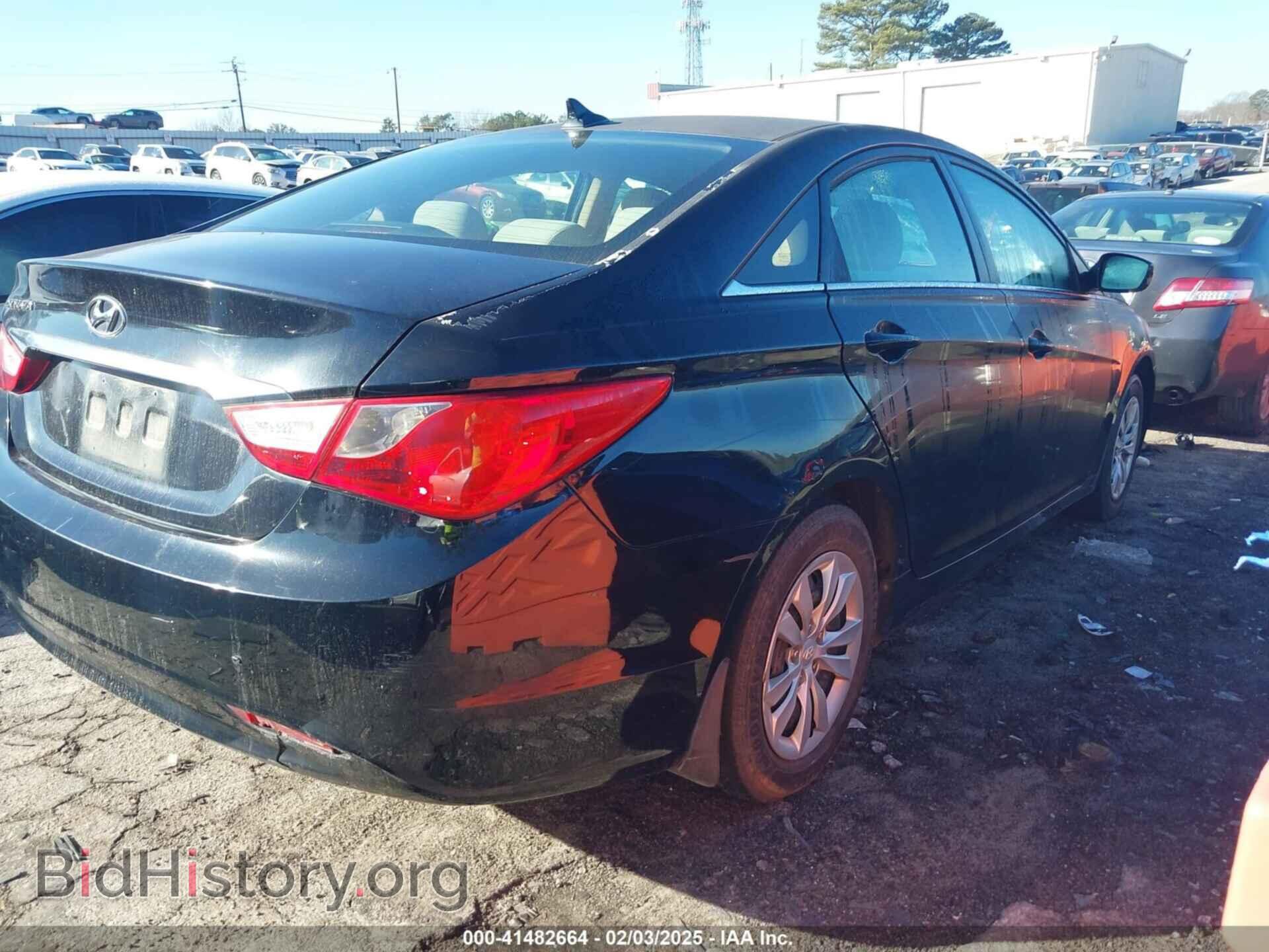 2011 HYUNDAI SONATA - VIN: 5NPEB4AC7BH270574 - Фото 4