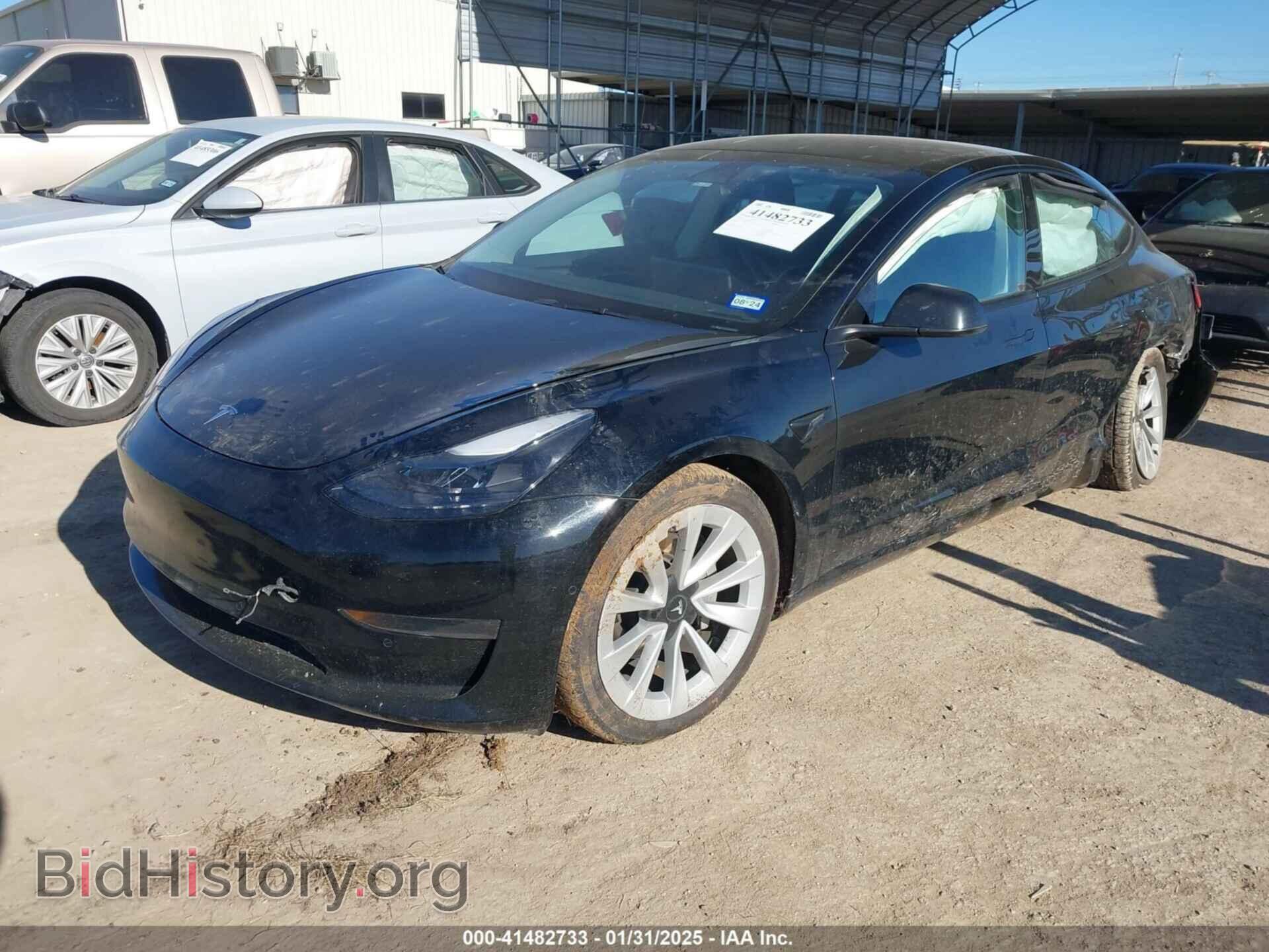 2022 TESLA MODEL 3 - VIN: 5YJ3E1EA6NF321474 - Фото 2