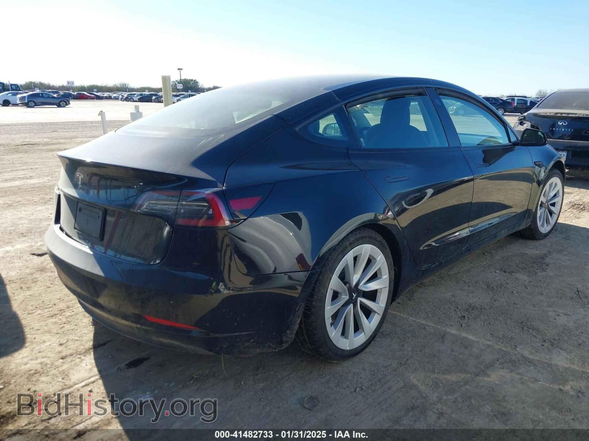 2022 TESLA MODEL 3 - VIN: 5YJ3E1EA6NF321474 - Фото 4
