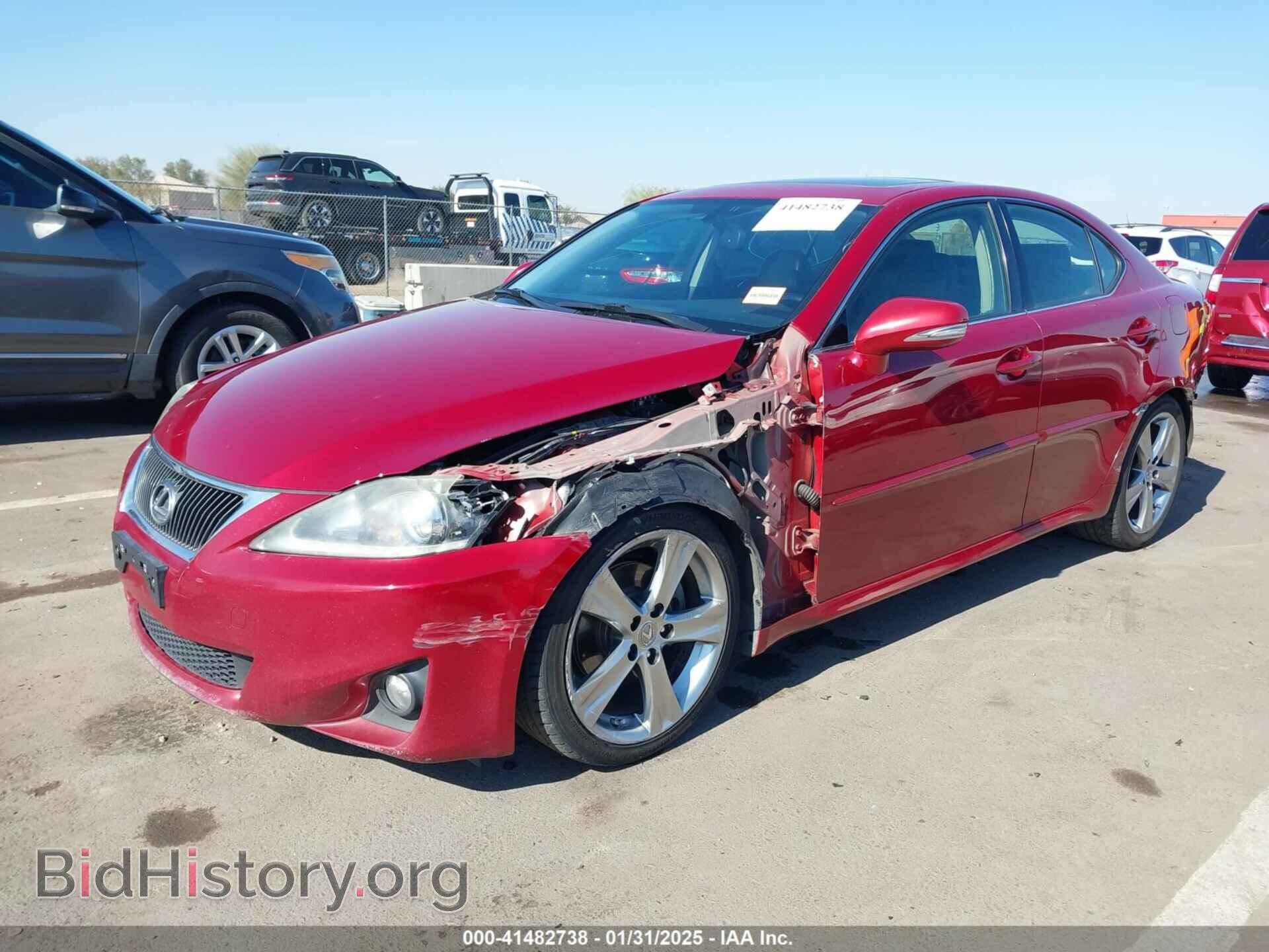 2013 LEXUS IS 250 - VIN: JTHBF5C21D5190321 - Фото 2