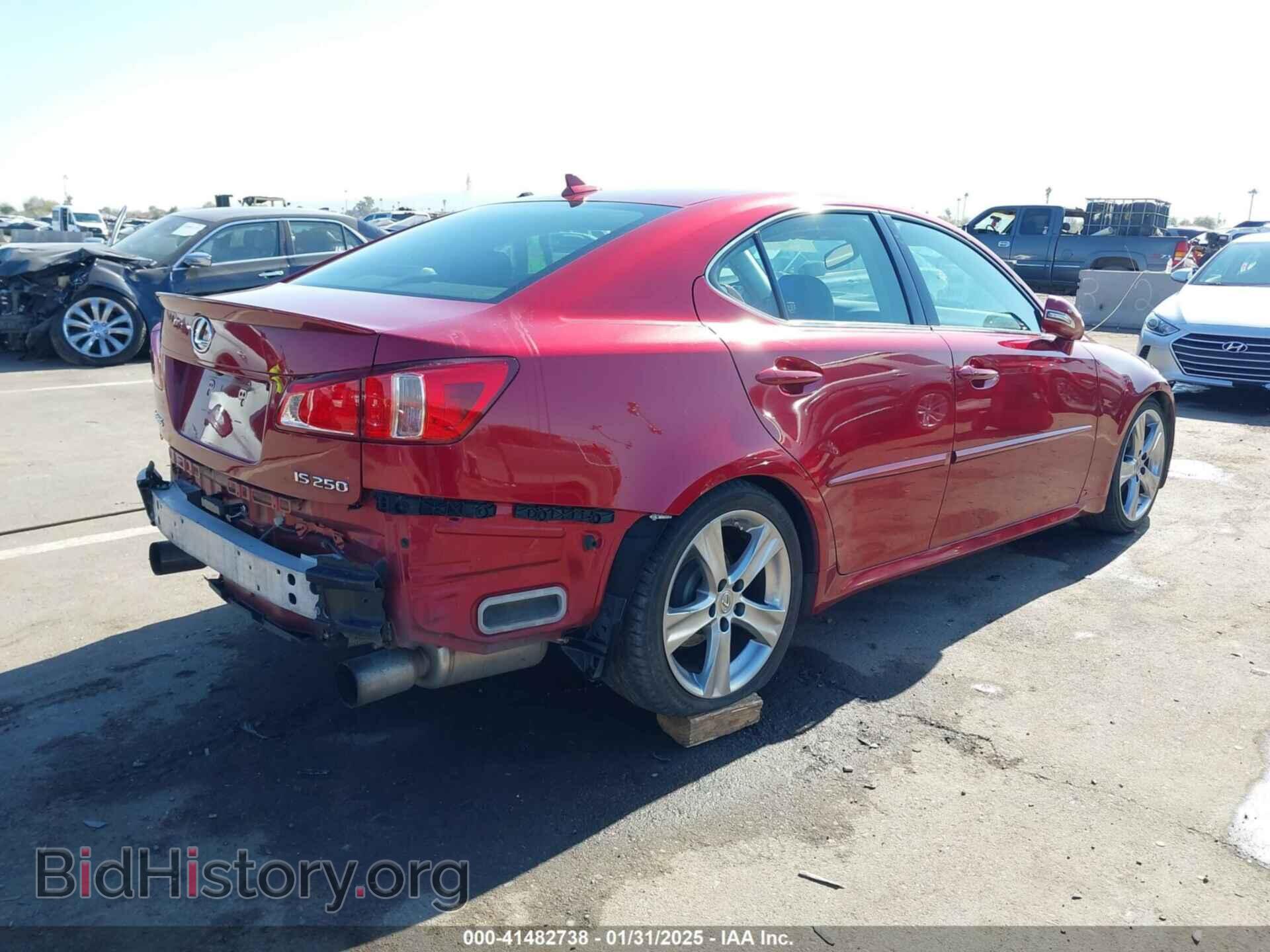 2013 LEXUS IS 250 - VIN: JTHBF5C21D5190321 - Фото 4