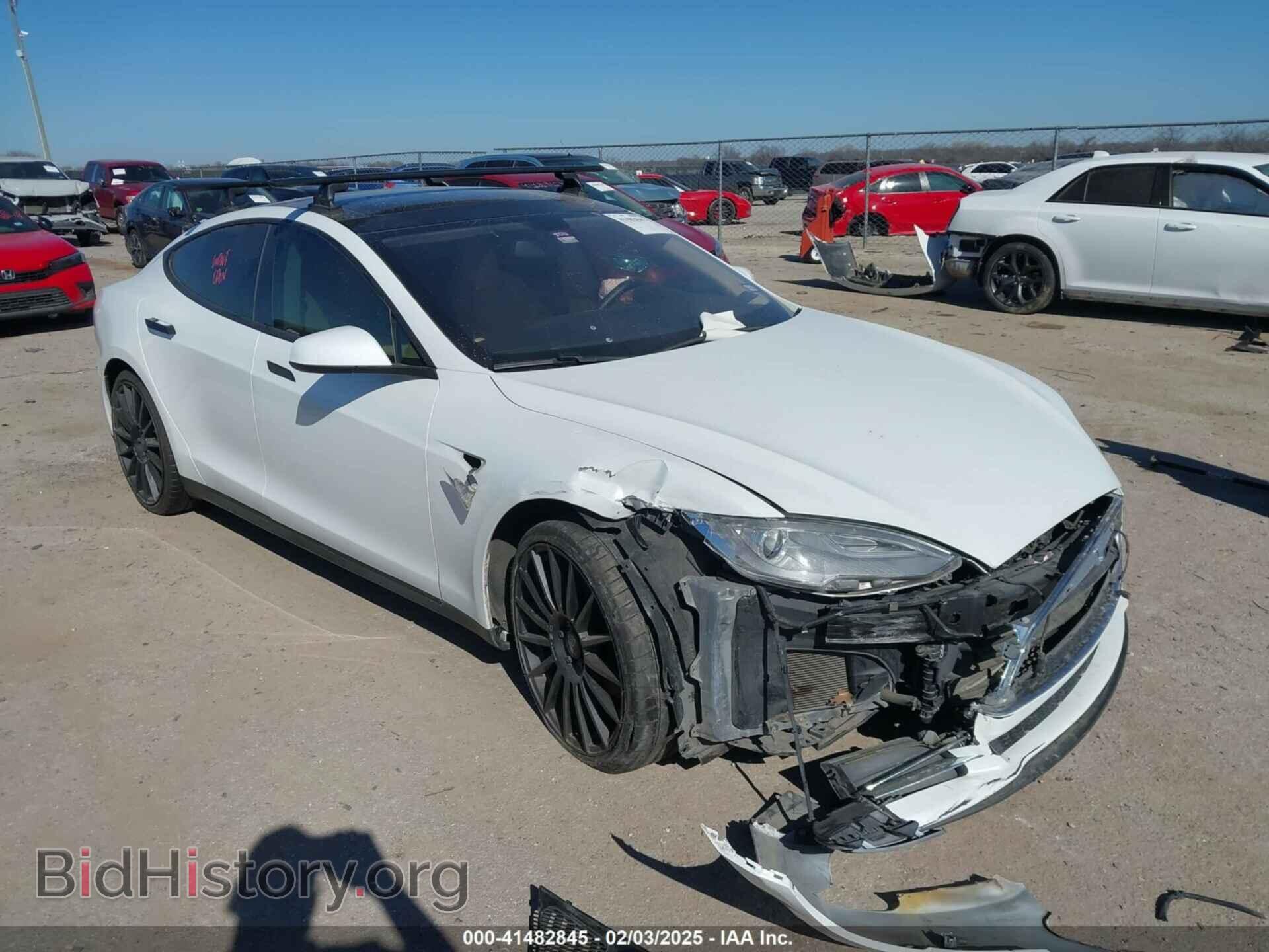 Photo 5YJSA1DP4DFP17057 - TESLA MODEL S 2013