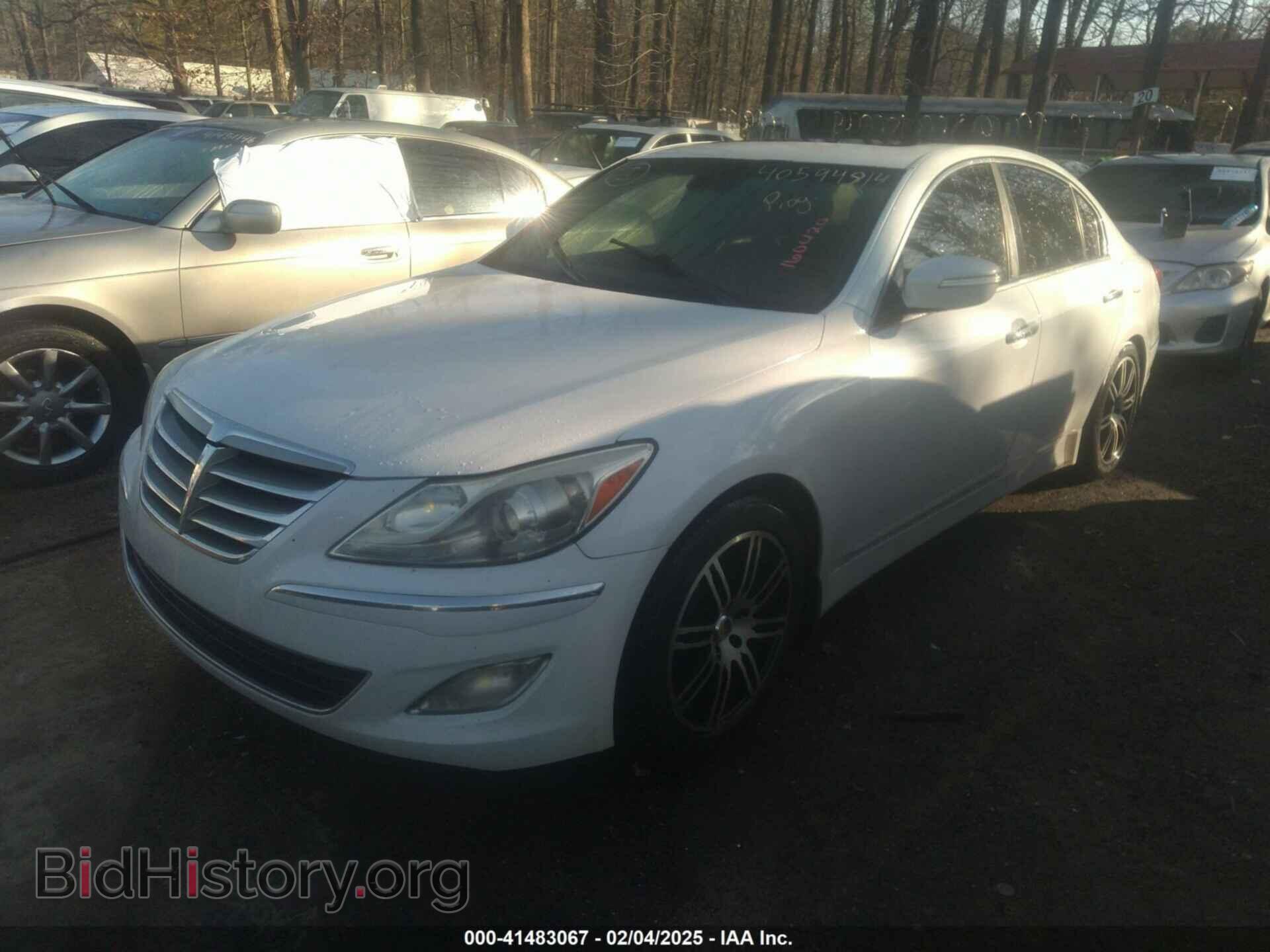 2012 HYUNDAI GENESIS - VIN: KMHGC4DD4CU160420 - Фото 2
