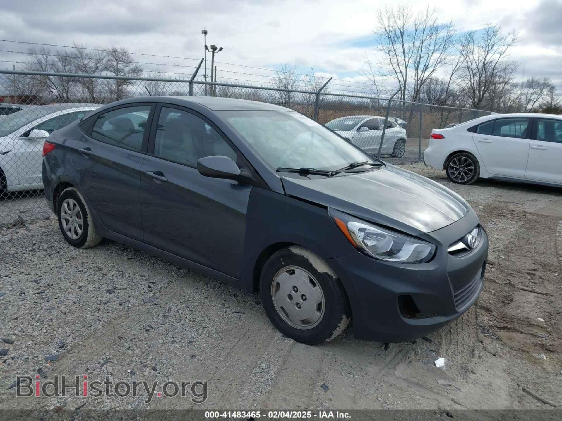 Photo KMHCT4AE9DU400445 - HYUNDAI ACCENT 2013