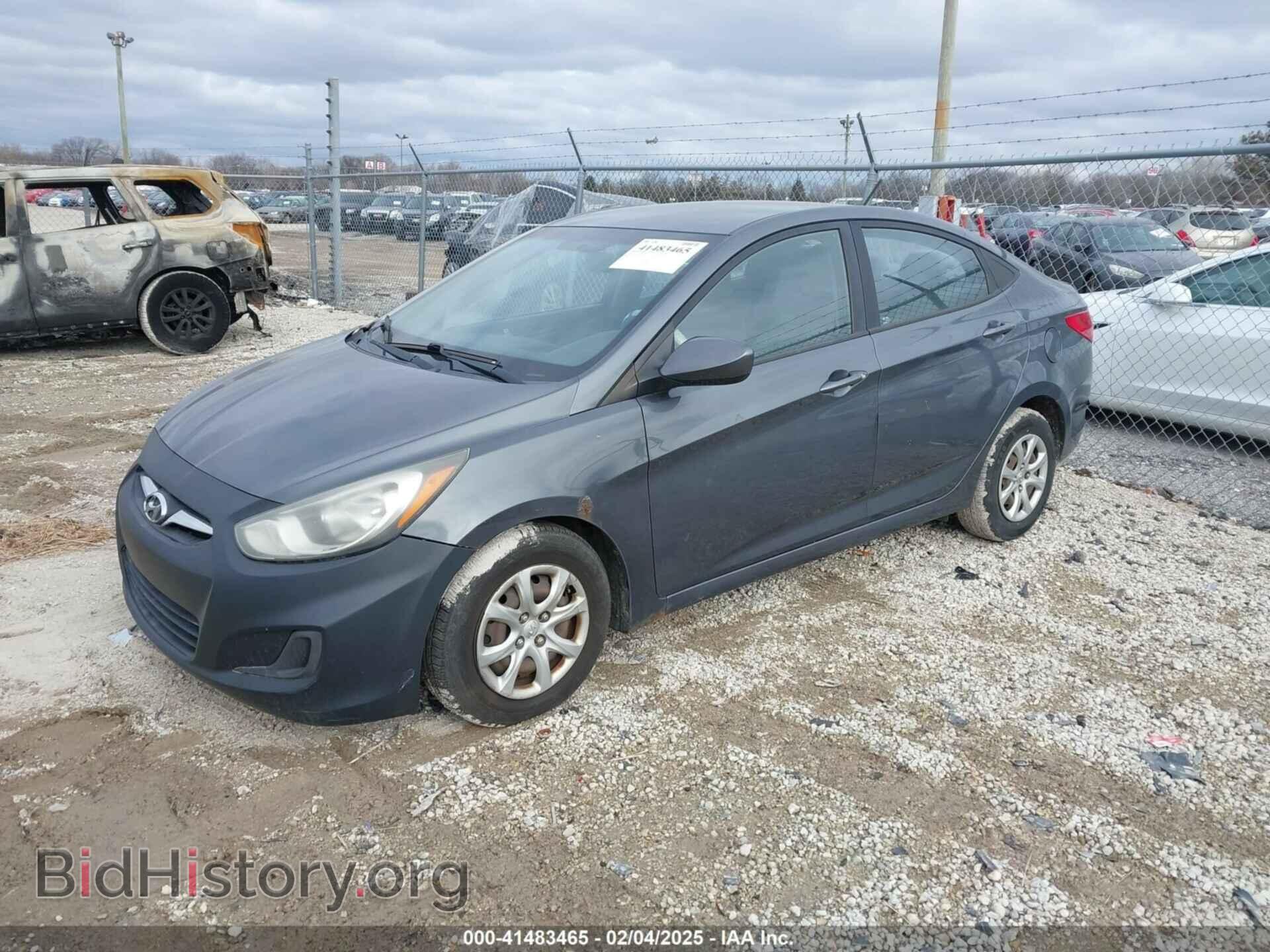 2013 HYUNDAI ACCENT - VIN: KMHCT4AE9DU400445 - Фото 2