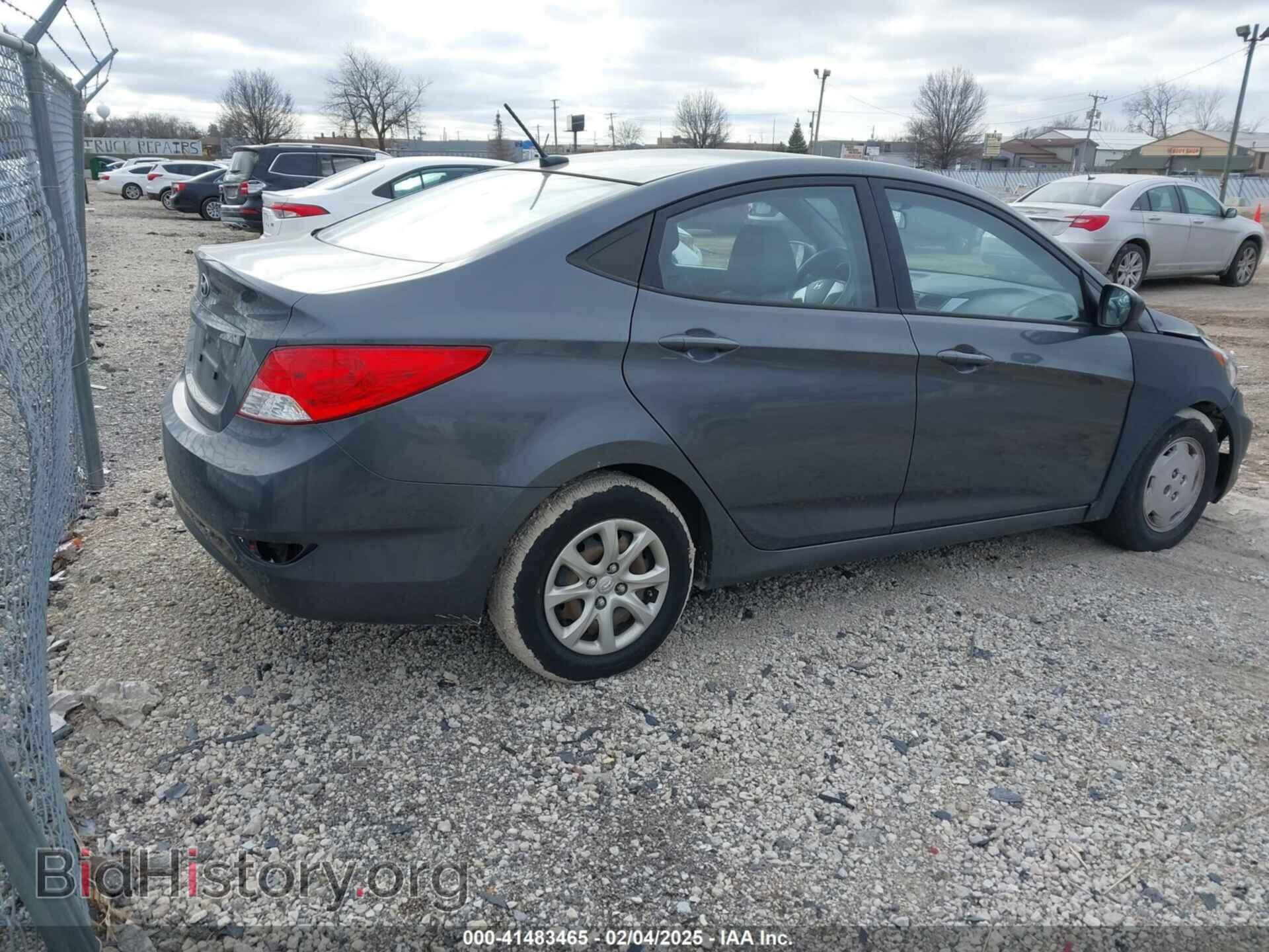 2013 HYUNDAI ACCENT - VIN: KMHCT4AE9DU400445 - Фото 4
