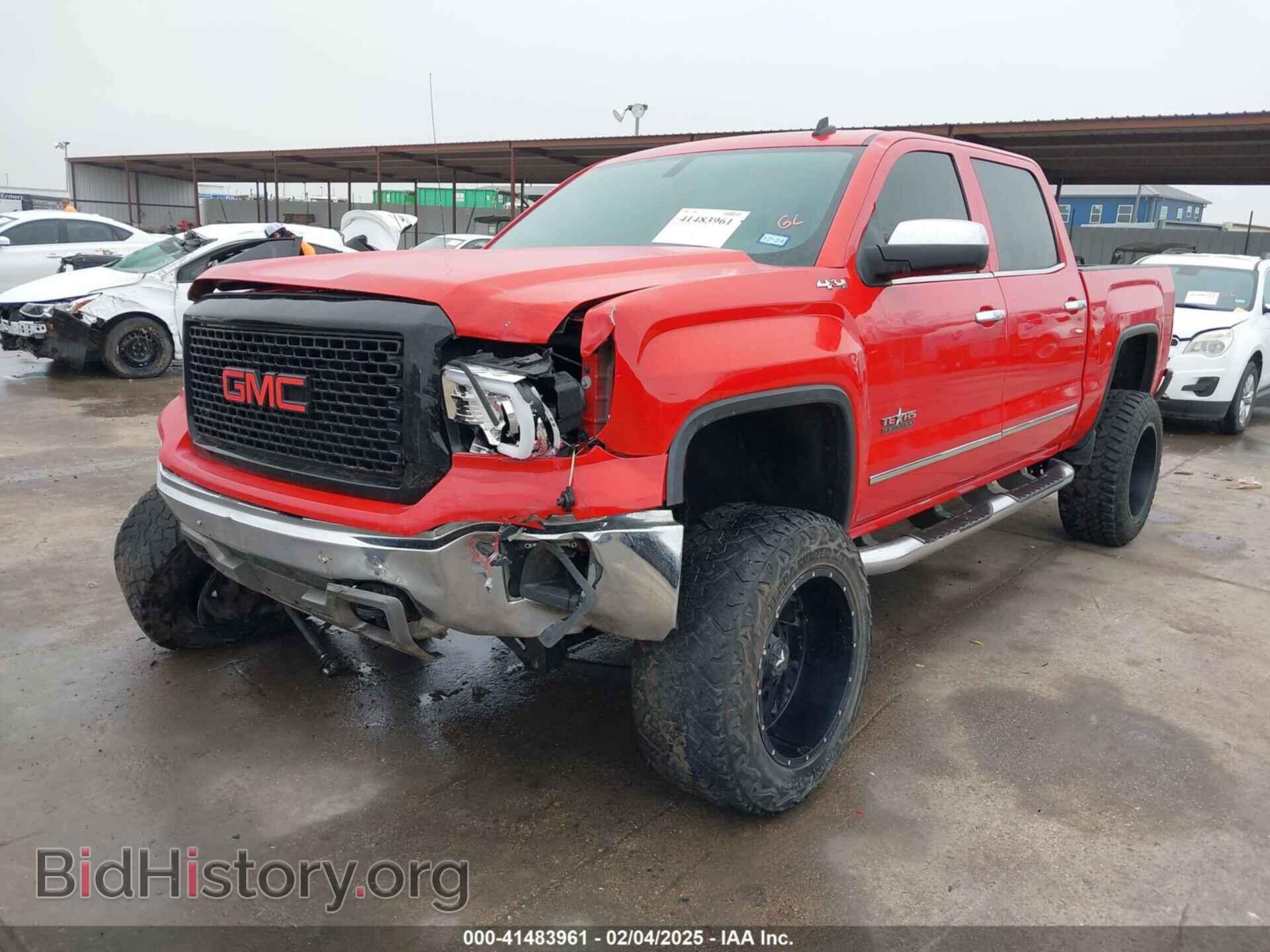 2014 GMC SIERRA 1500 - VIN: 3GTU2VEC2EG455673 - Фото 2
